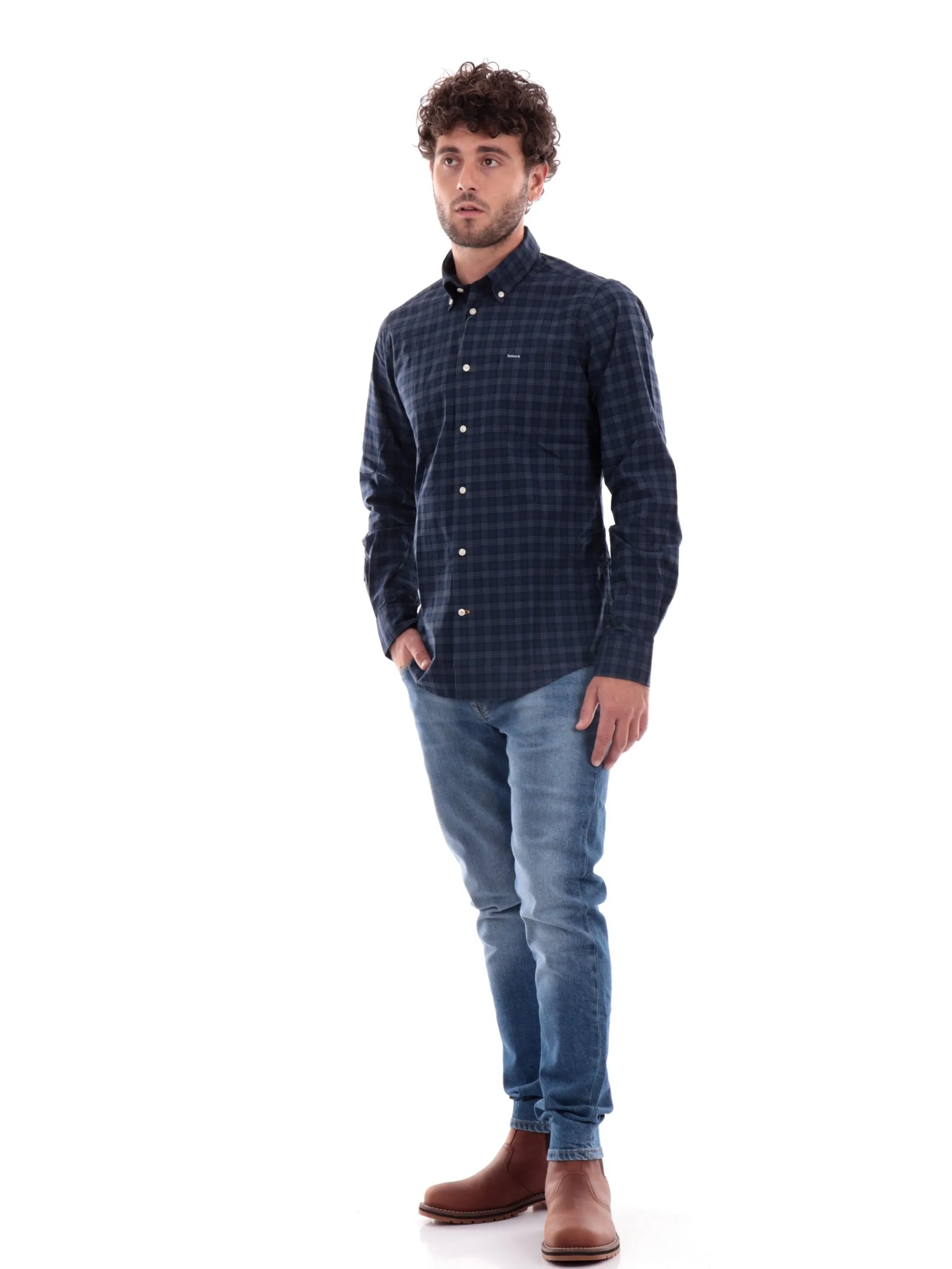 BARBOUR Camicie*Camicia a Quadri Lomond Tailored Shirt MSH5023