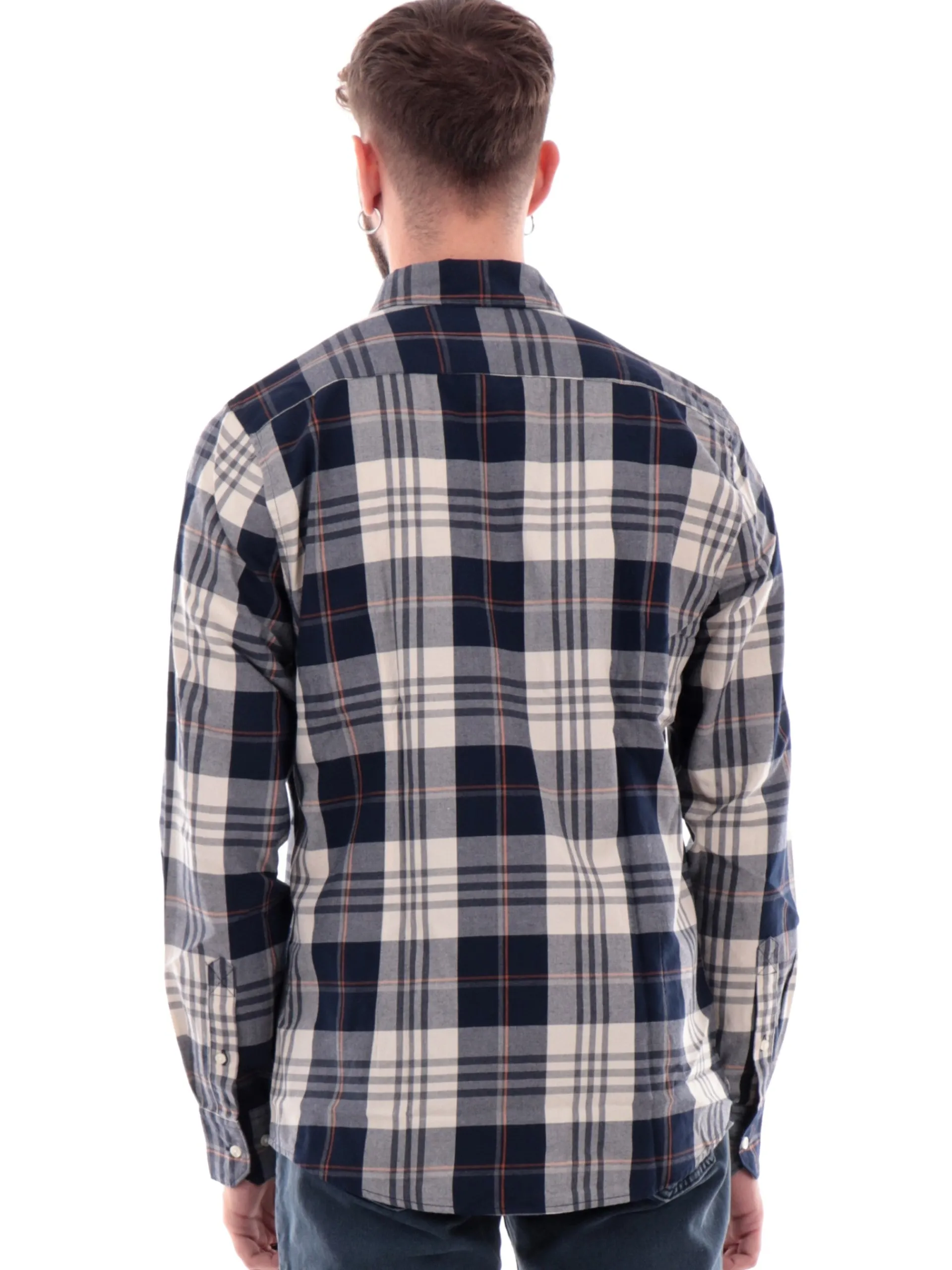 BARBOUR Camicie*Camicia Uomo a Quadri Edgar beige e blu MSH5355NY91
