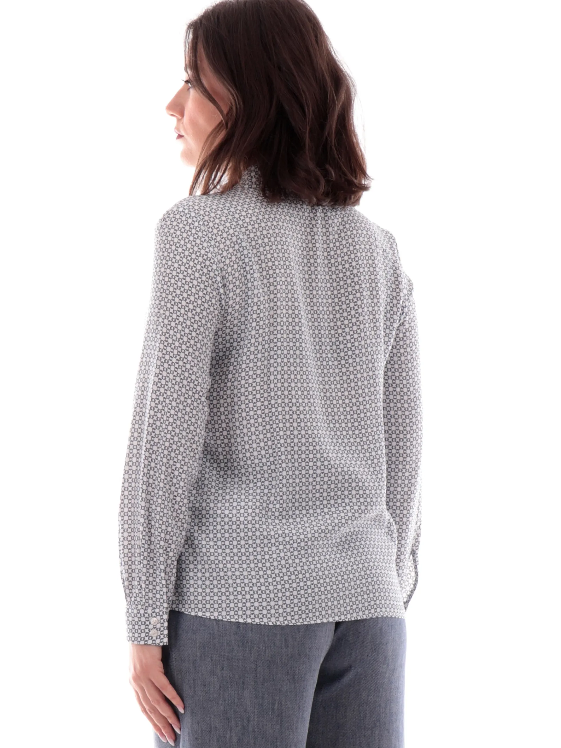 EMME MARELLA Top & Camicie*Camicia blu da donna fantasia foulard OSSIDO