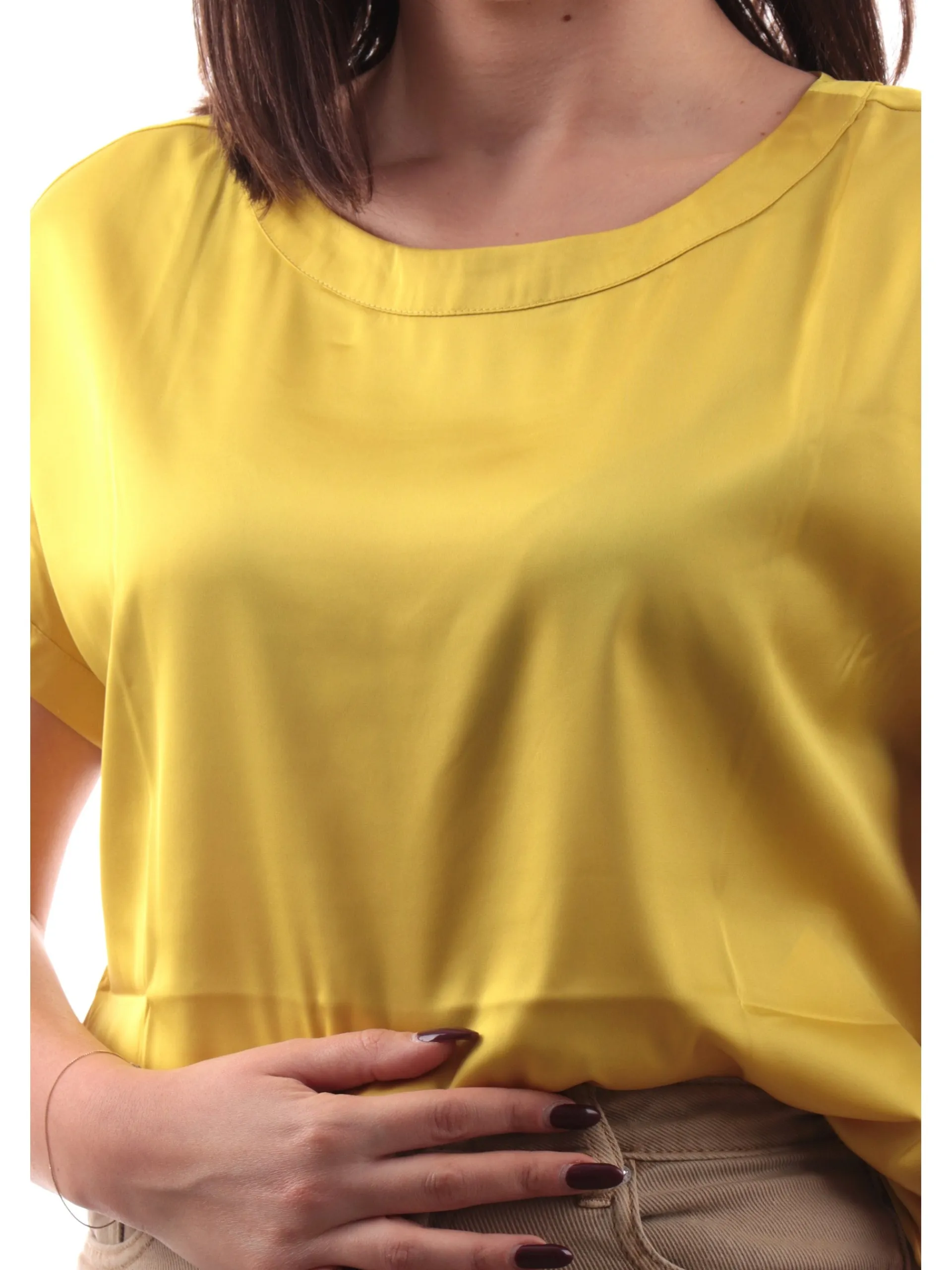EMME MARELLA Top & Camicie*Camicia maniche aletta gialla da donna KLAUSEN