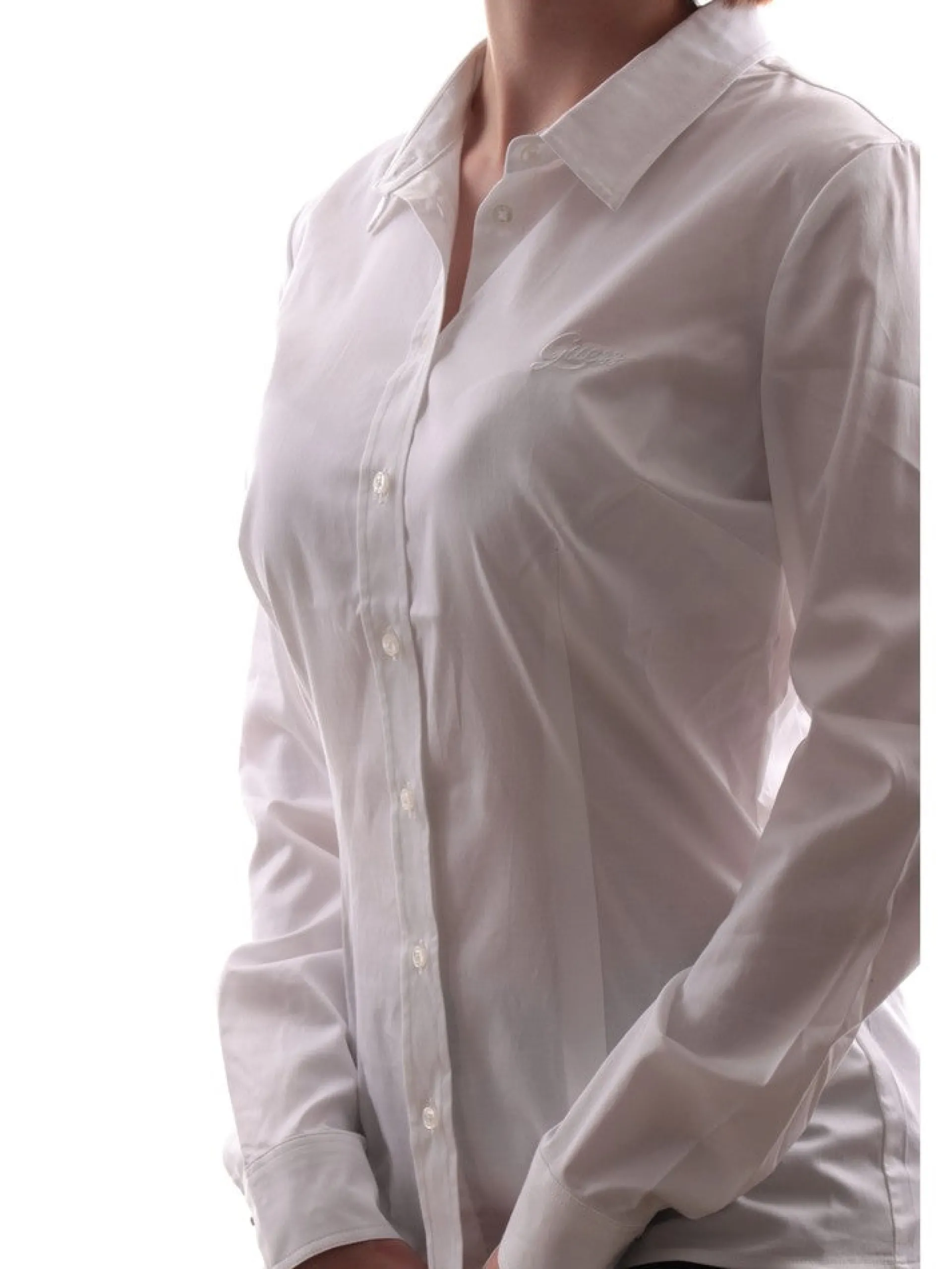 GUESS Top & Camicie*Camicia bianca da donna W2YH41WAF10