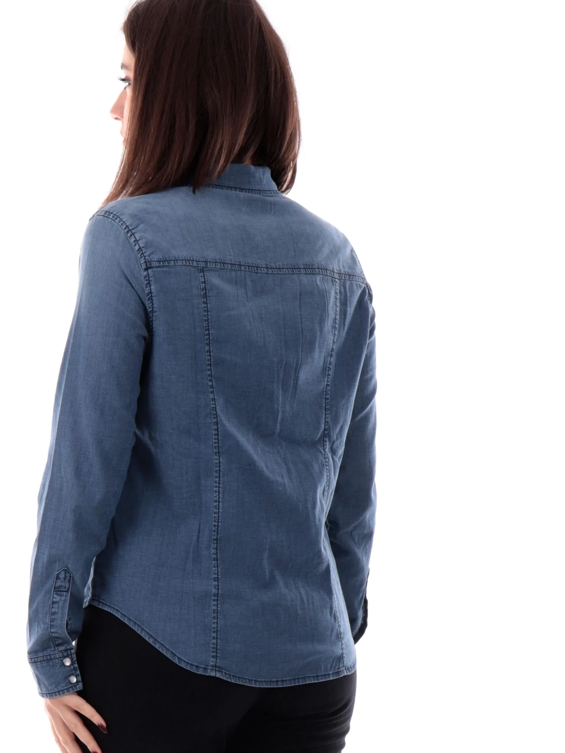 GUESS Top & Camicie*Camicia jeans con bottoni automatici W5RH0HD4NA0MPHS