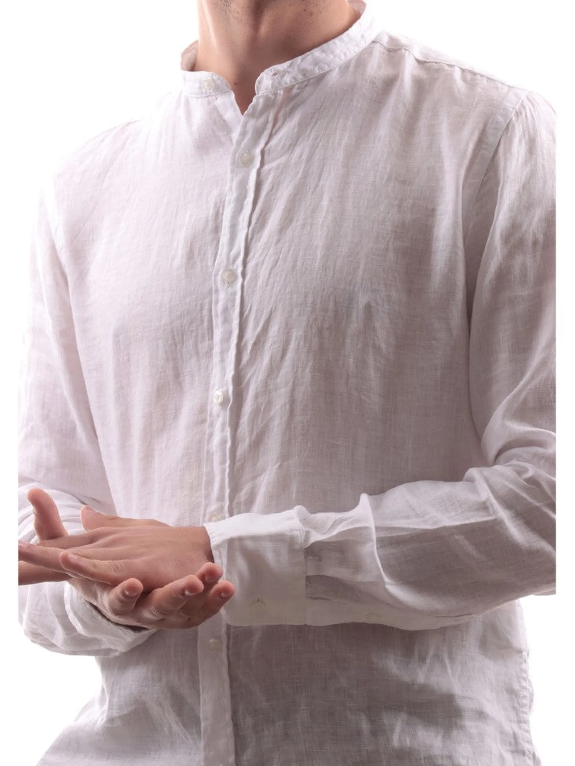 IMPURE Camicie*Camicia bianca da uomo SHL1345