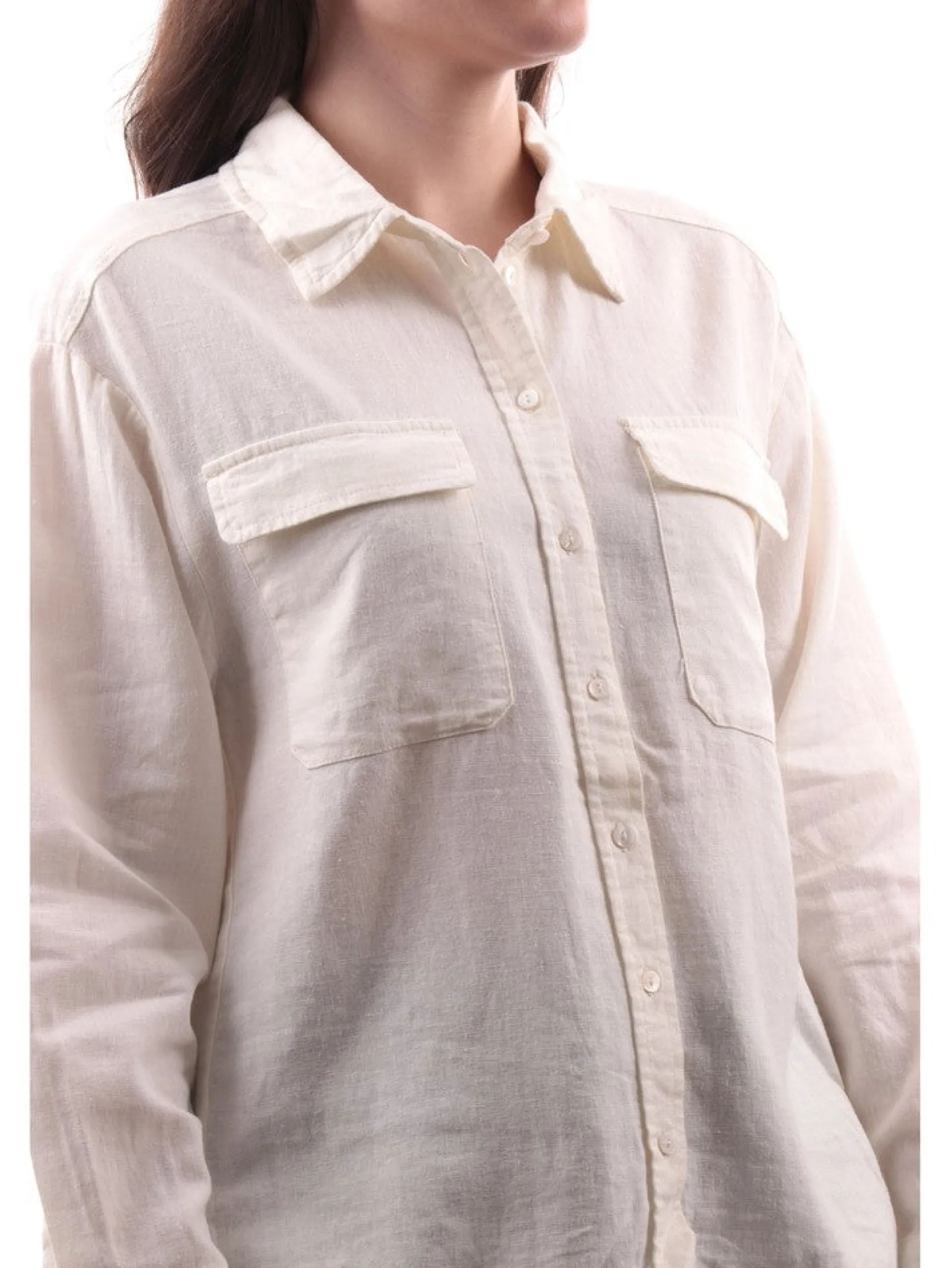 ONLY Top & Camicie*Camicia donna bianca di lino 15278795