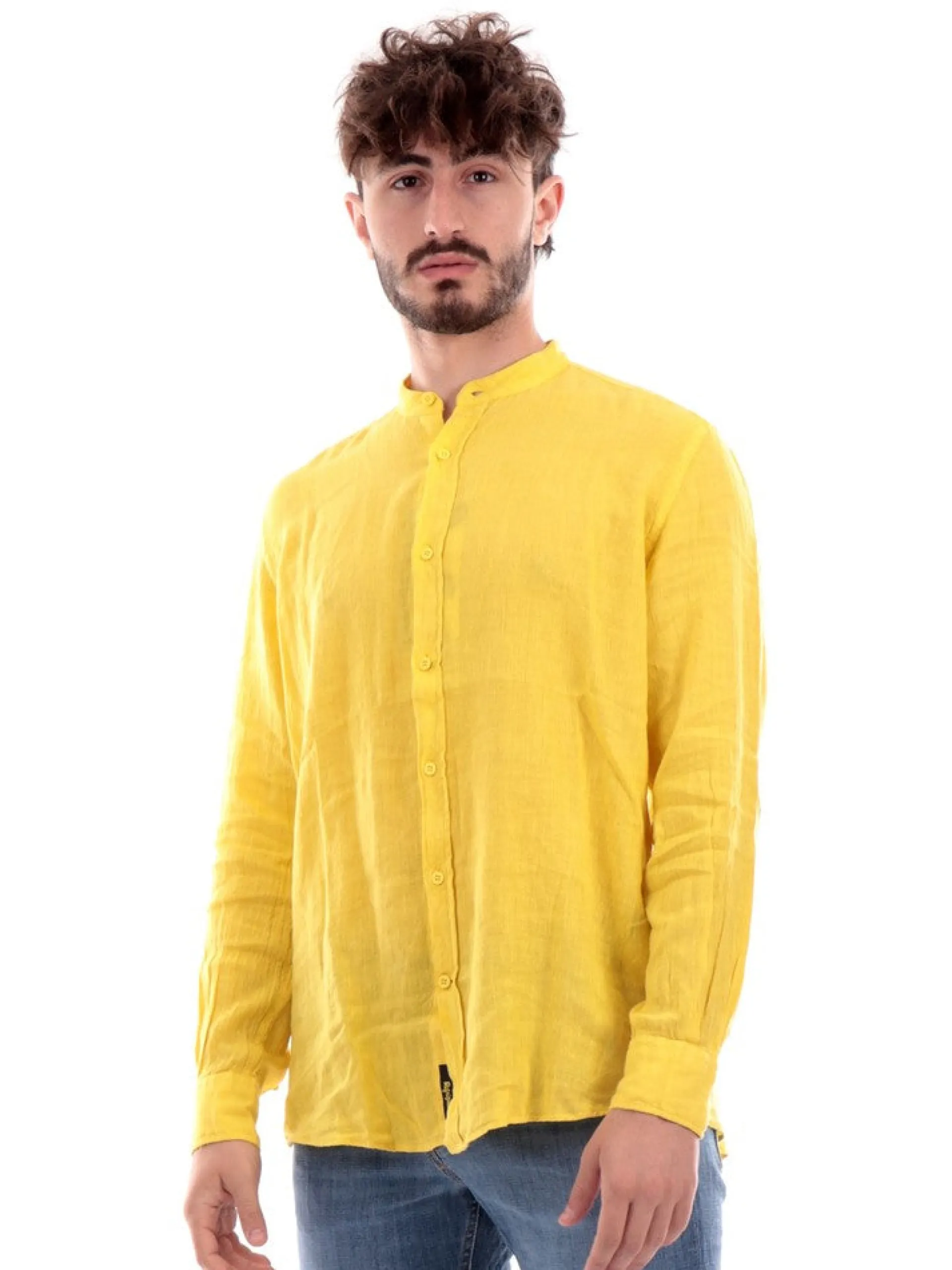 REFRIGIWEAR Camicie*Camicia gialla da uomo Cape Girardeau C10100