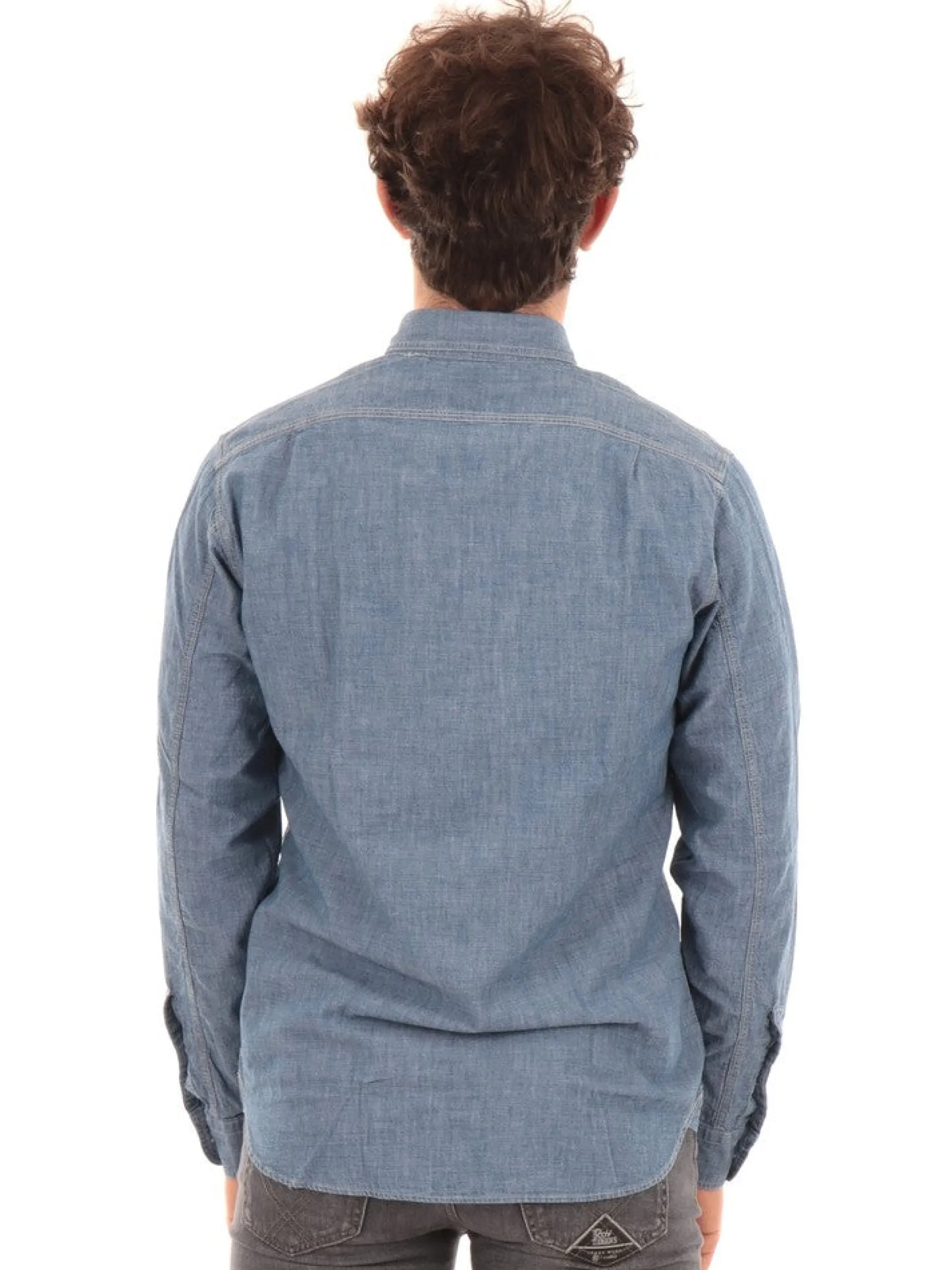 ROYROGERS Camicie*Camicia ROY ROGER'S Blu da Uomo