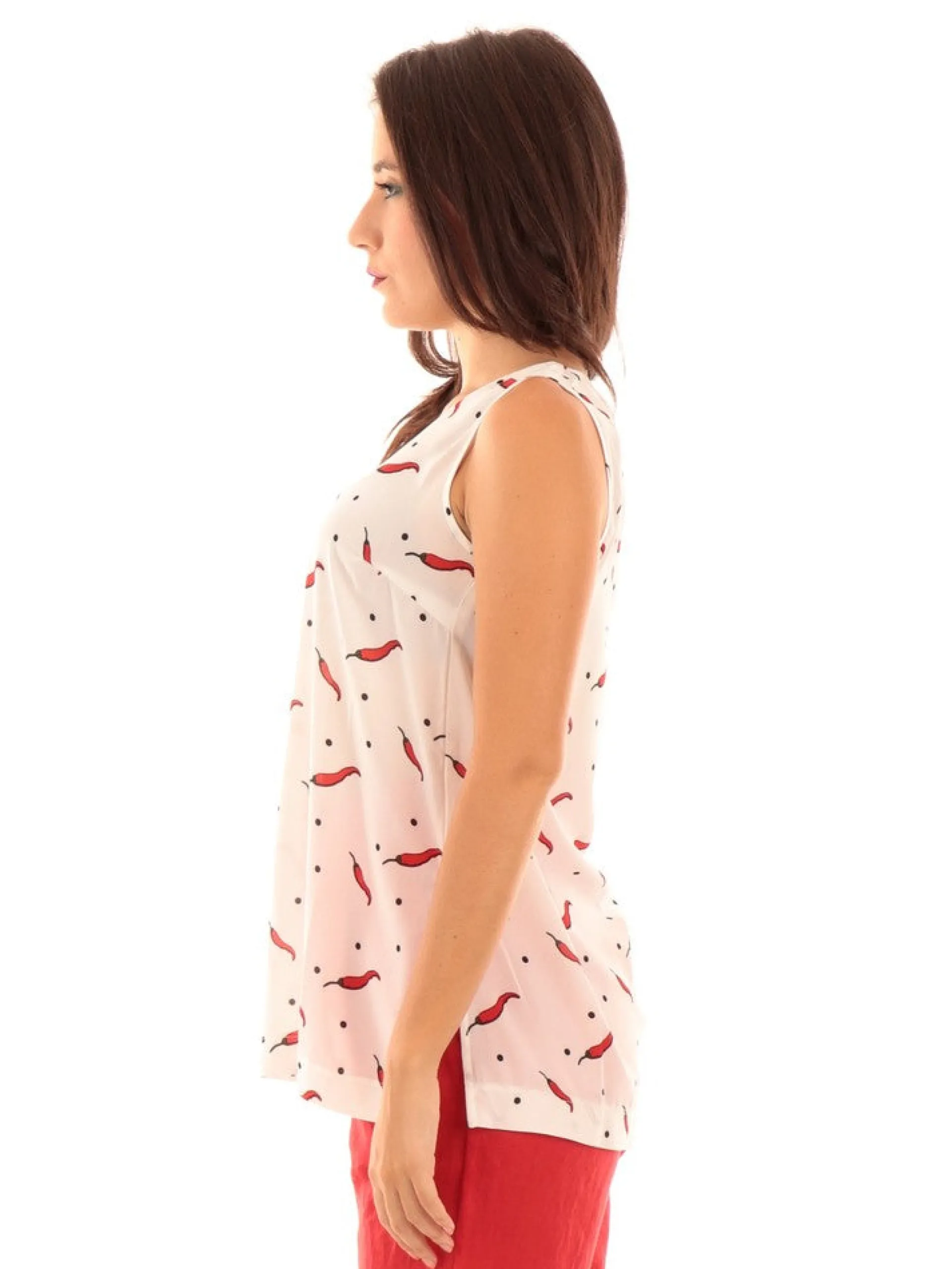 ANIS Maglie*Canotta Bianca da Donna 936303