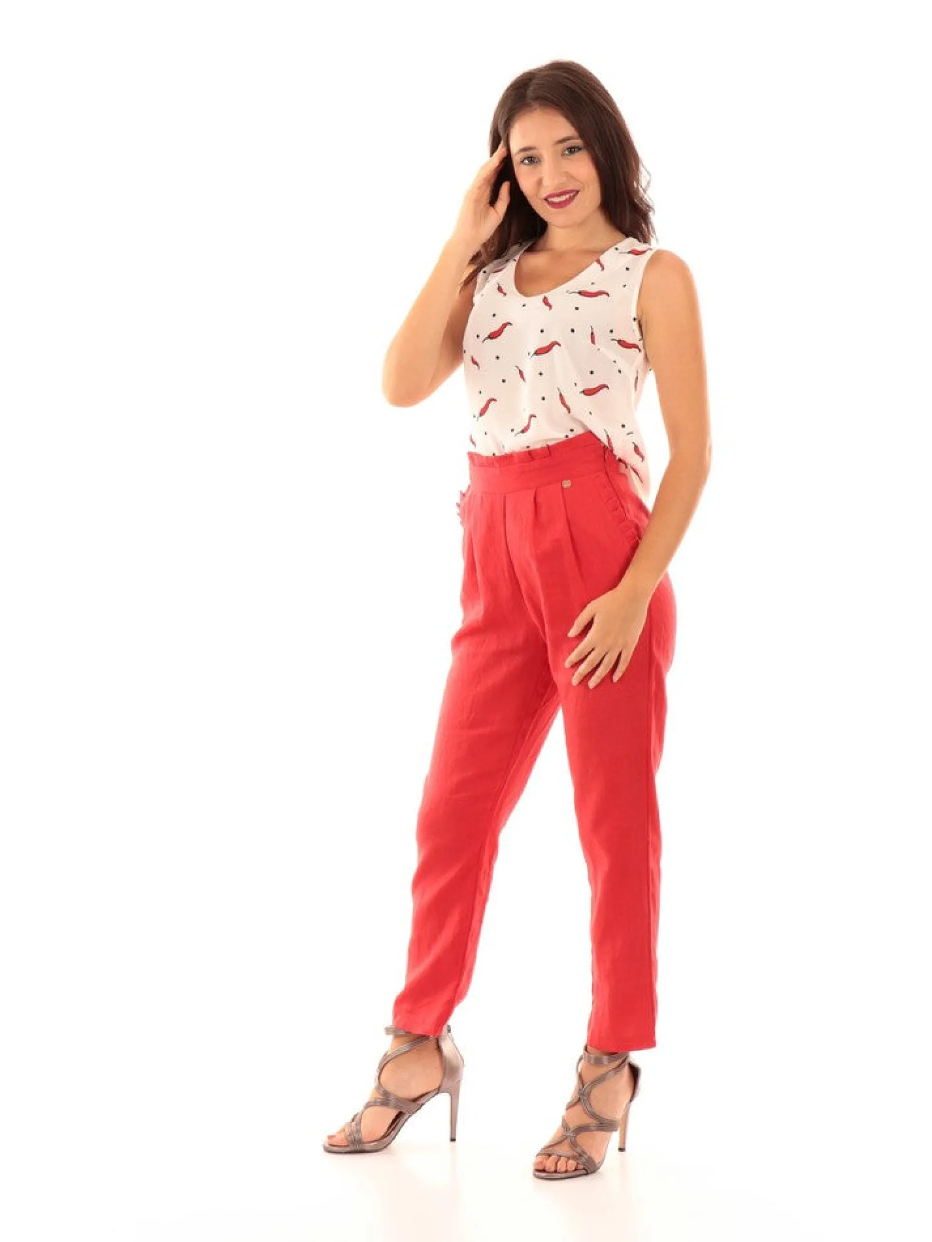 ANIS Maglie*Canotta Bianca da Donna 936303