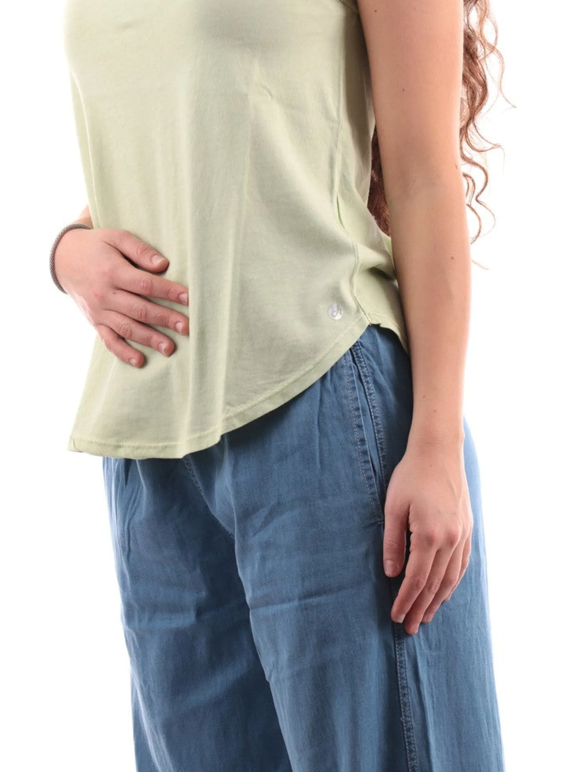 DEHA Maglie*Canotta Verde da donna A006801
