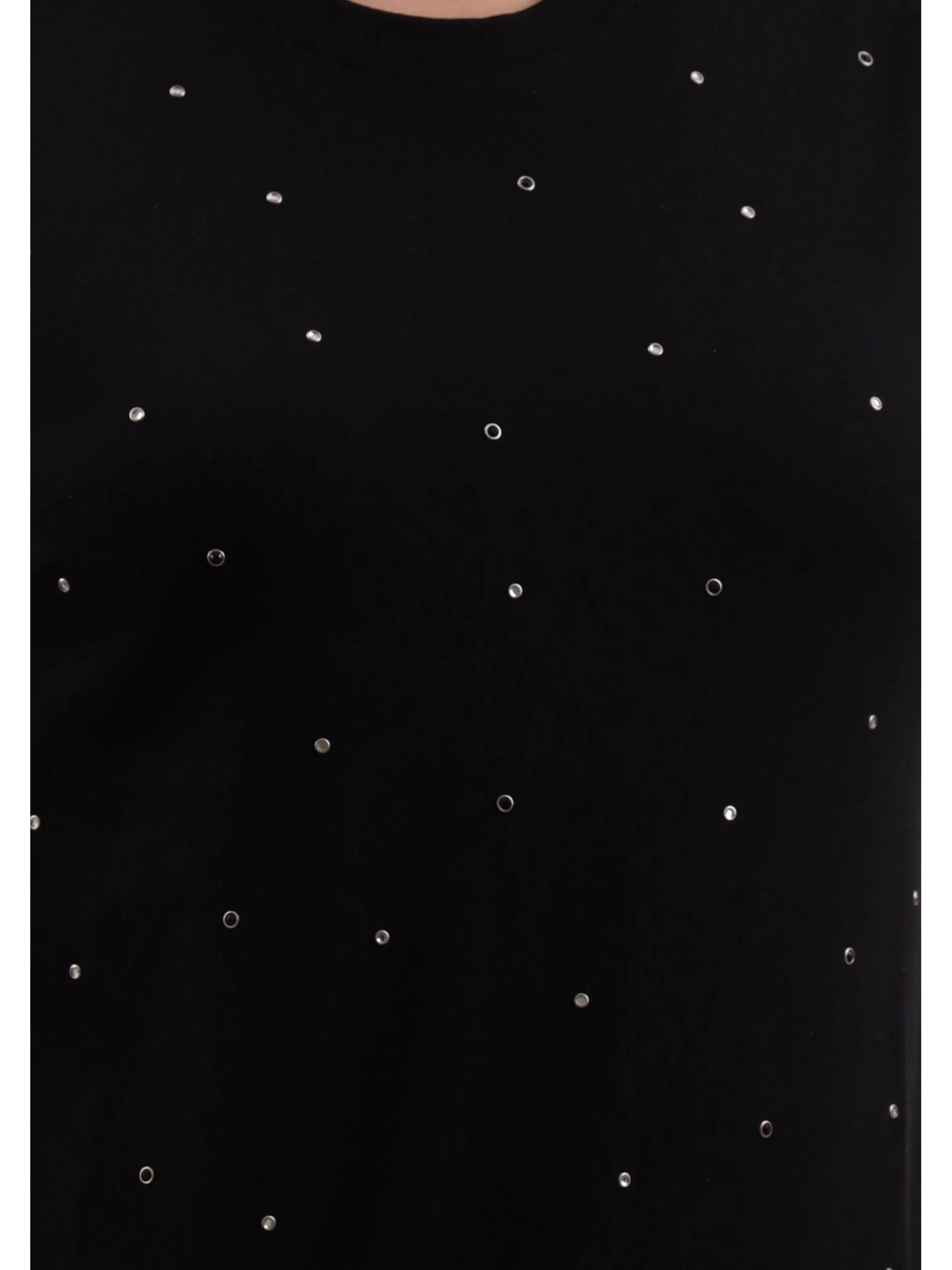GUESS Maglie*Canotta gialla da donna logo strass e glitter W5GP29KA0H1