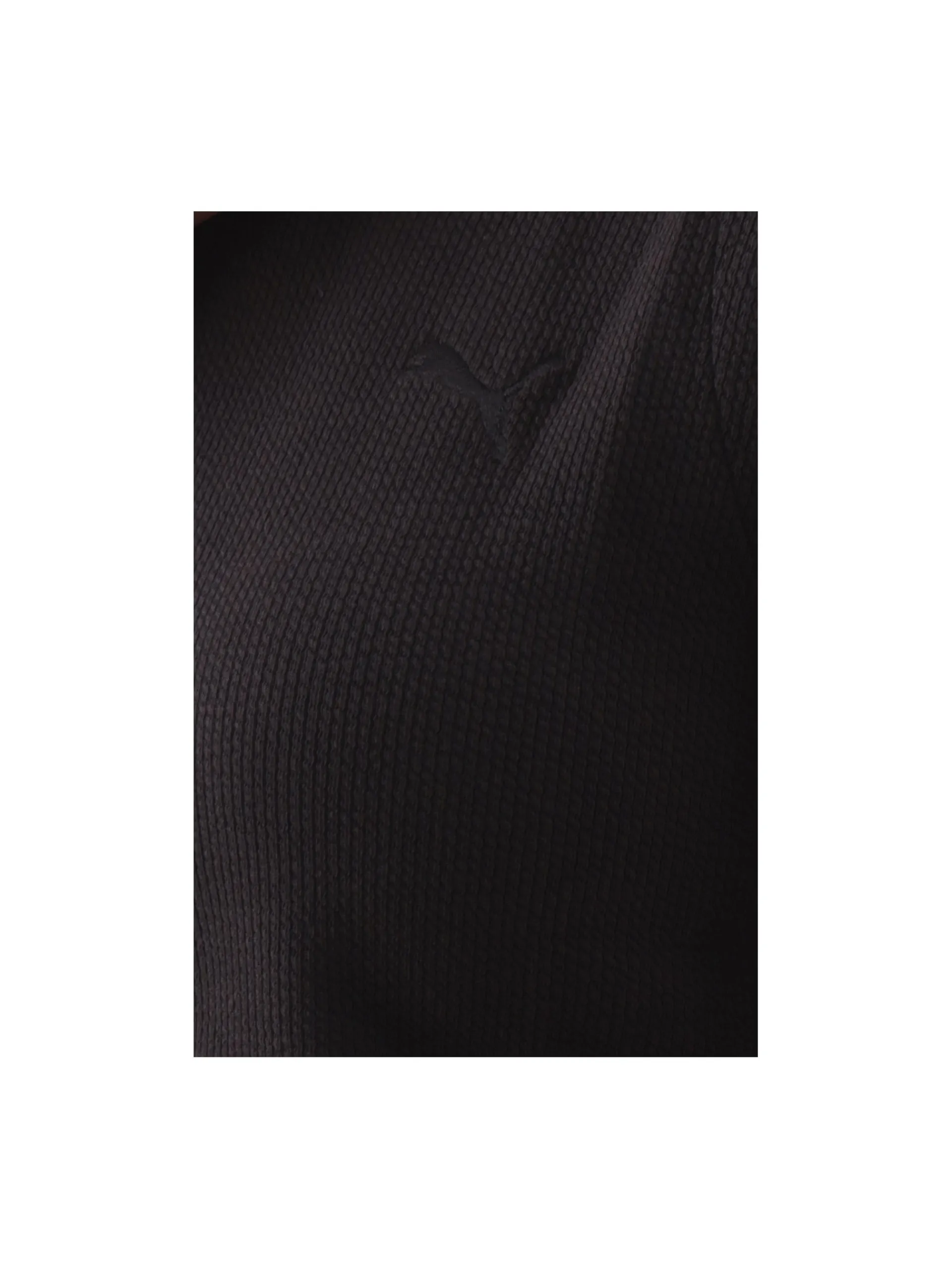 PUMA Maglie*Canotta nera nido d'ape da donna vestibilità morbida 685064