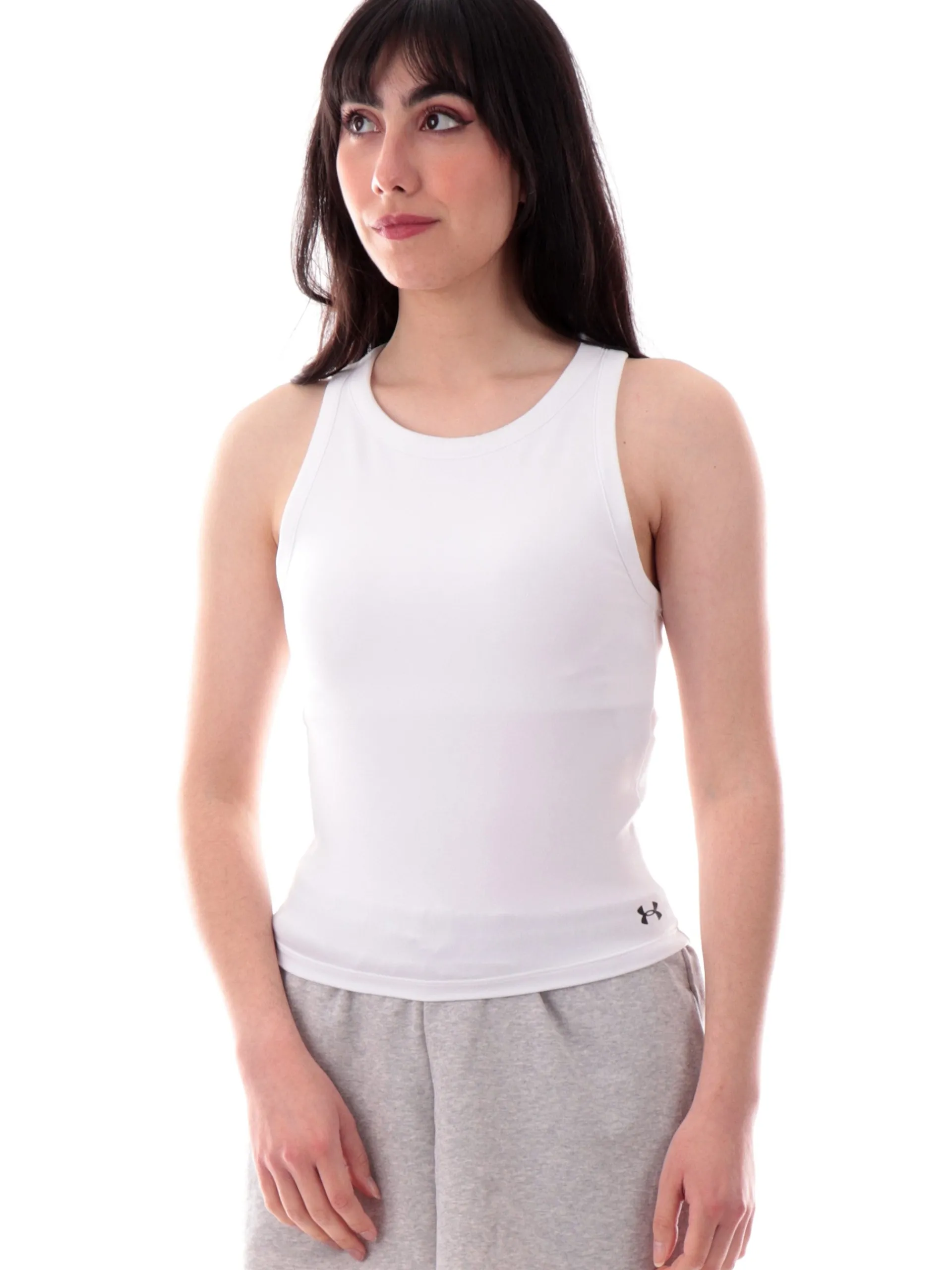 UNDER ARMOUR Maglie*Canotta bianca tessuto tecnico da donna Motion Highneck Tank 13903670