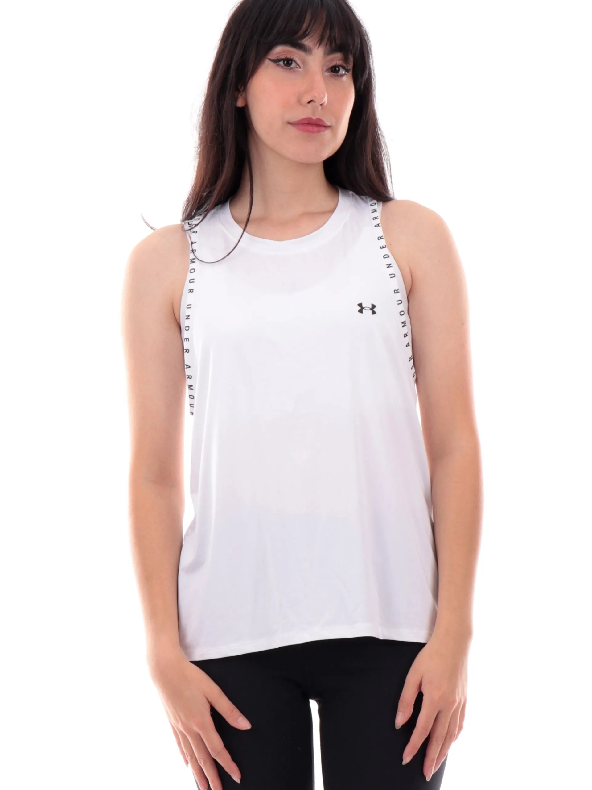 UNDER ARMOUR Maglie*Canotta bianca da donna Knockout Novelty 13794340