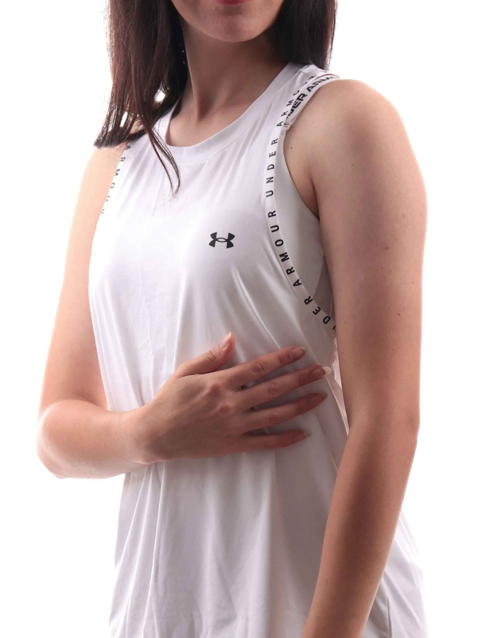 UNDER ARMOUR Maglie*Canotta bianca da donna Knockout Novelty 13794340
