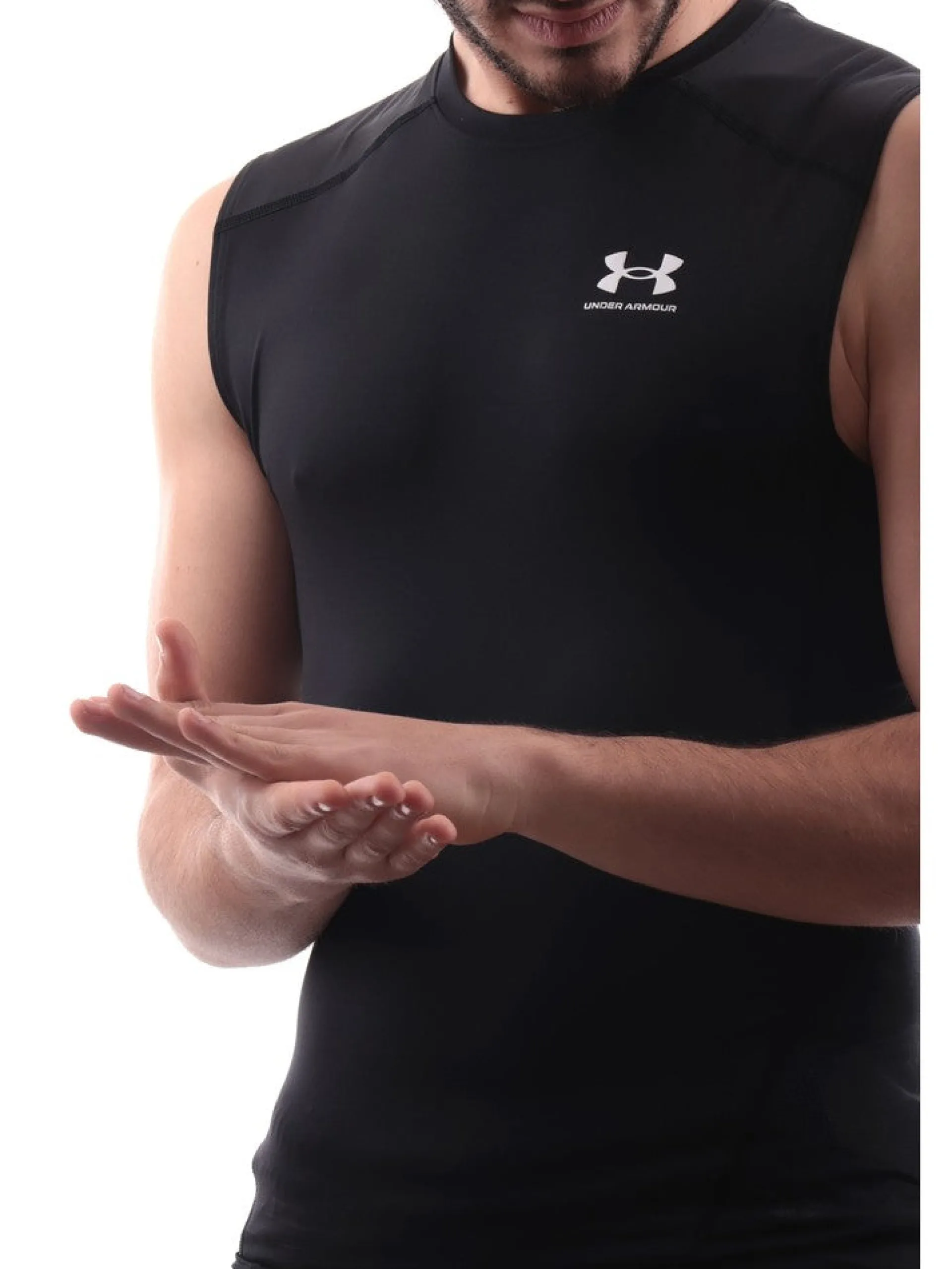 UNDER ARMOUR Maglie*Canotta nera da uomo 13615220