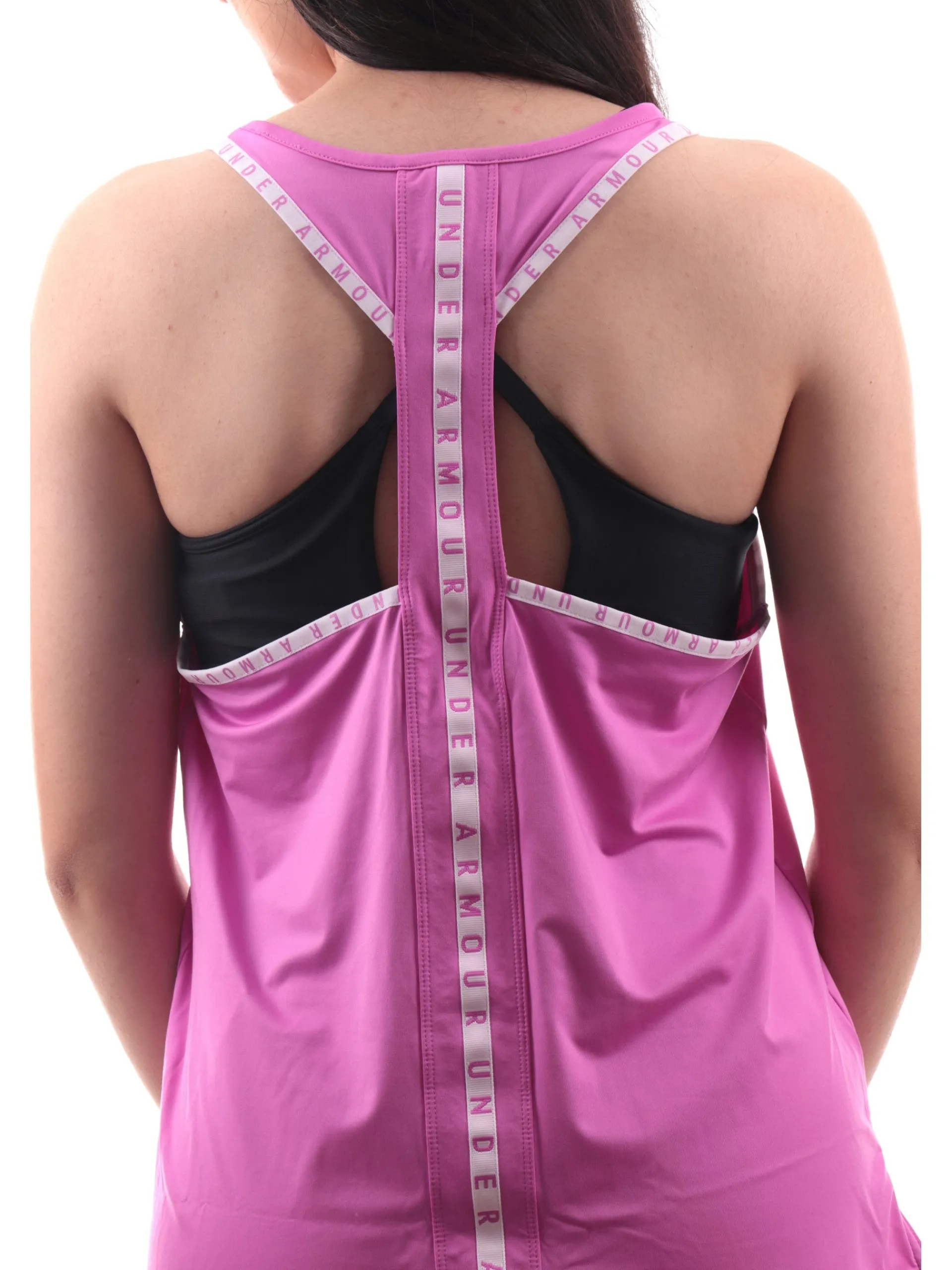 UNDER ARMOUR Maglie*Canotta rosa da donna Knockout Tank 13515960