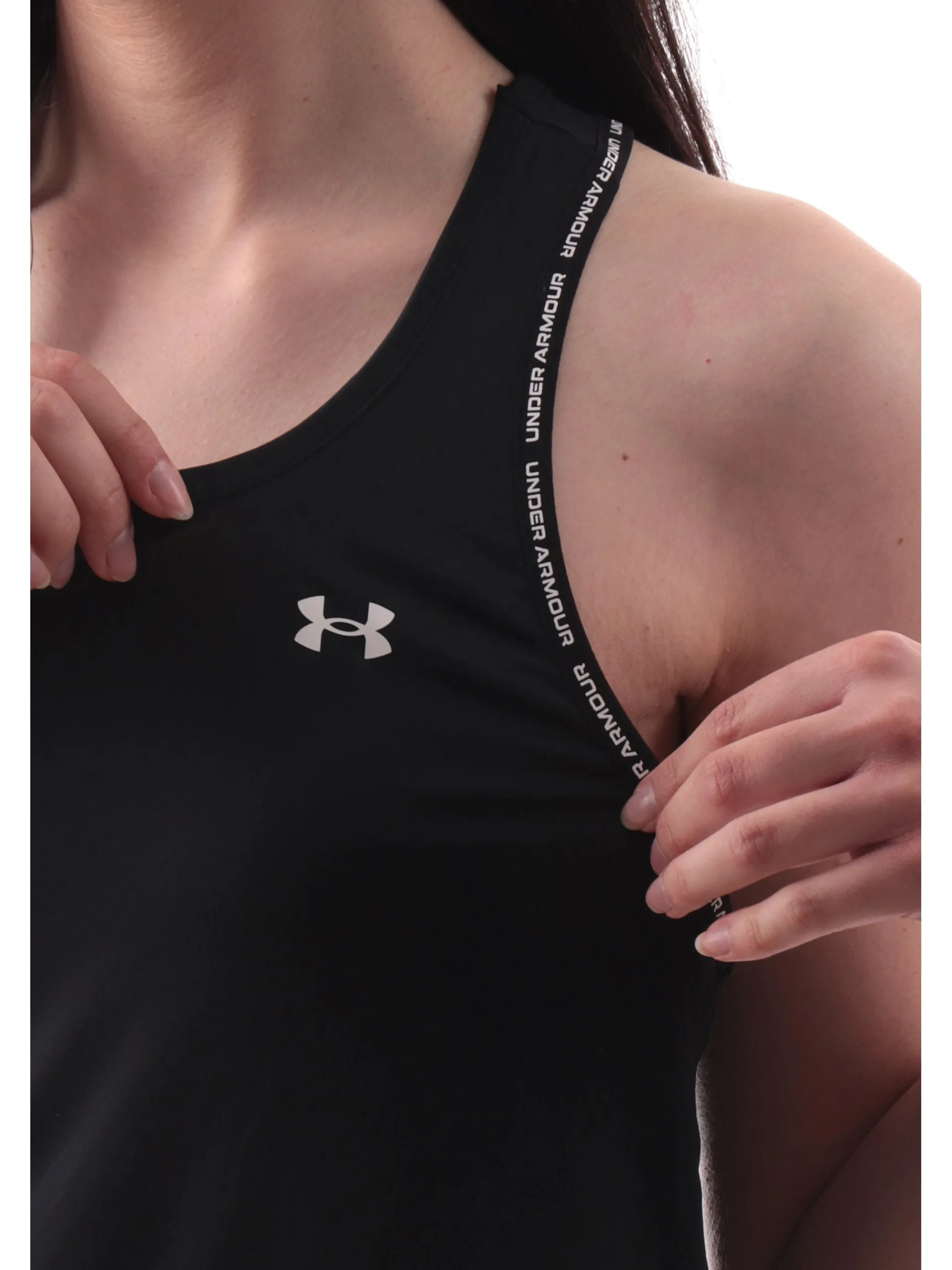 UNDER ARMOUR Maglie*Canotta tecnica nera da donna Knockout Tank 13898510