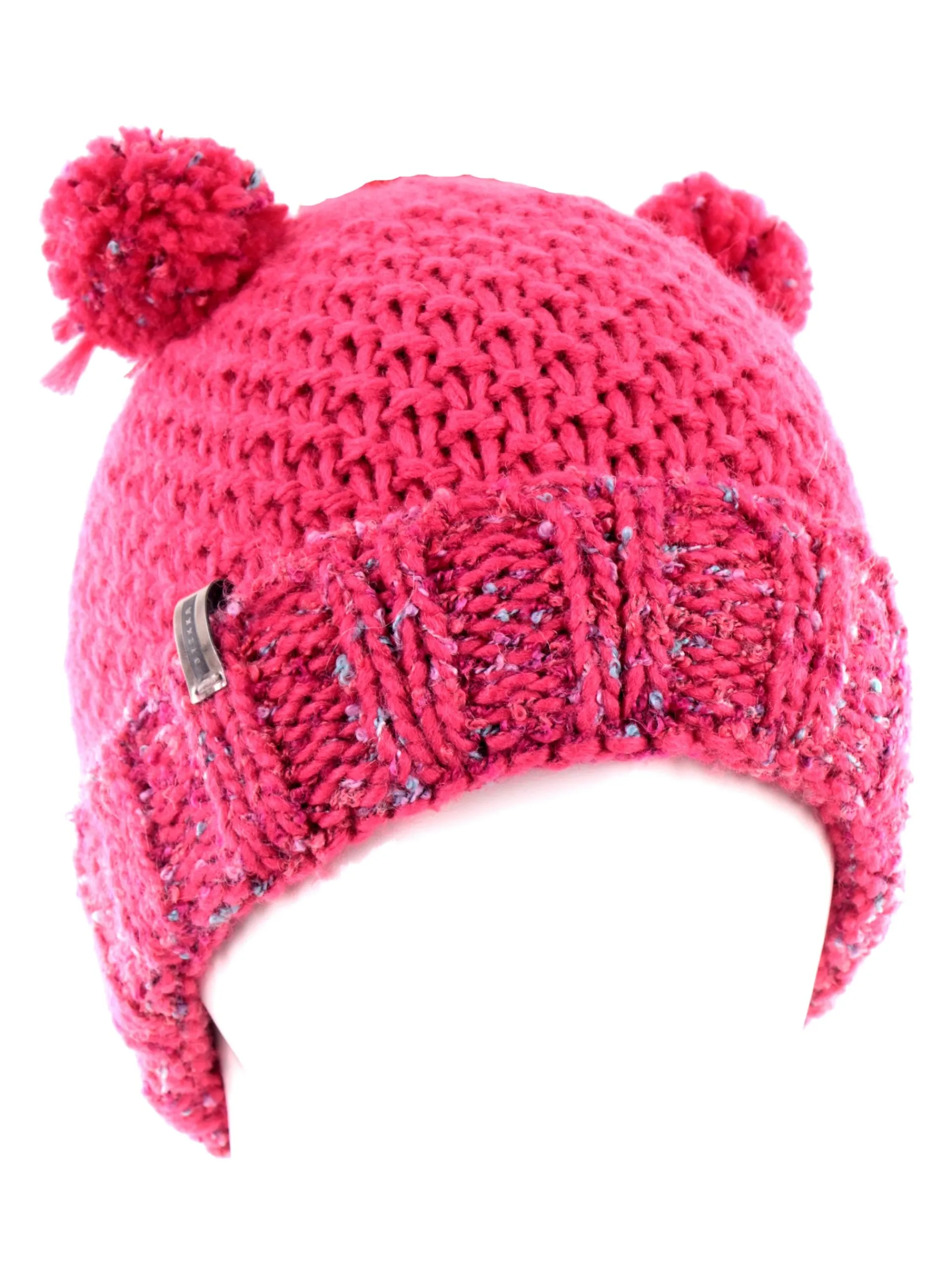 BREKKA Cappelli*Cappello fucsia da bambina Snowbasin Double Pon BRFJ6042