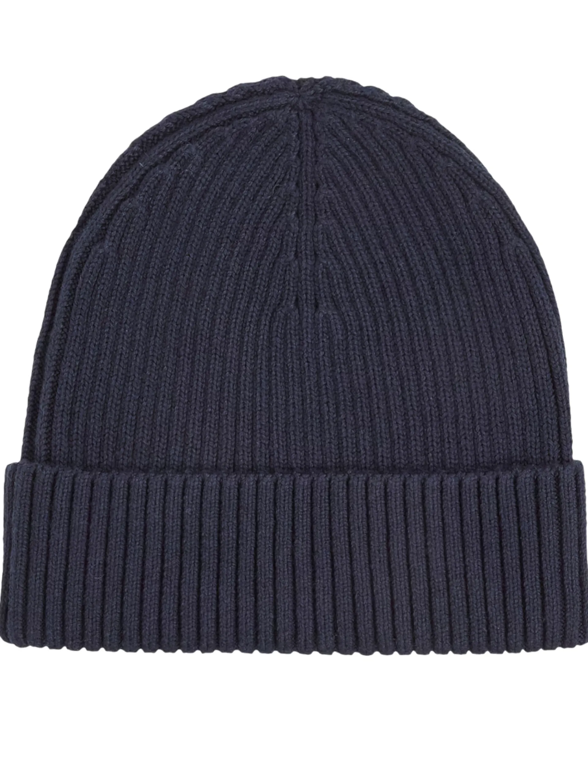 CALVIN KLEIN Cappelli*Cappello blu a costine con risvolto K50K512362