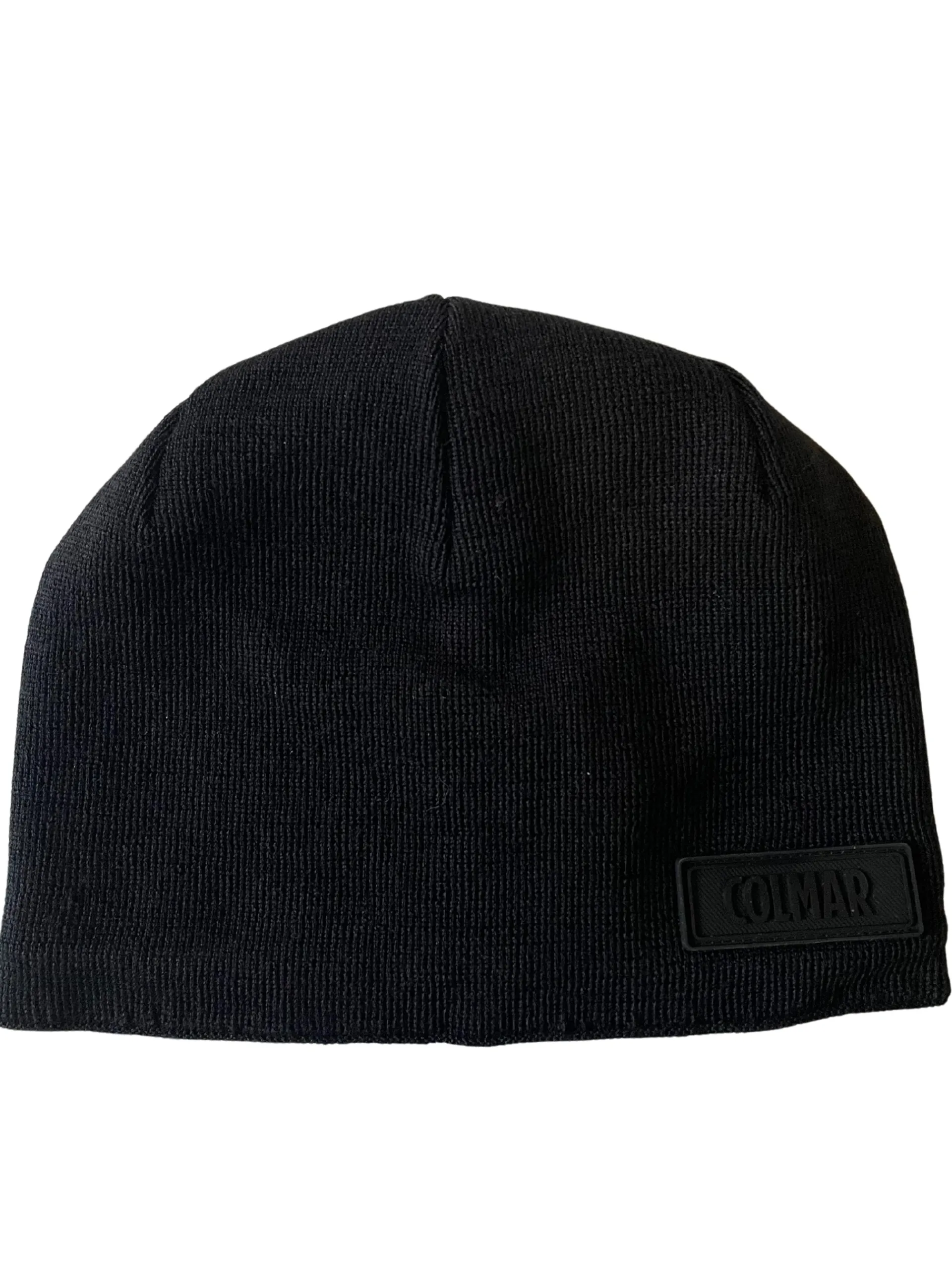 COLMAR NEVE E OUTDOOR Accessori*Cappello Colmar in lana nero con patch gommato e interno in pile 5065R5YZ
