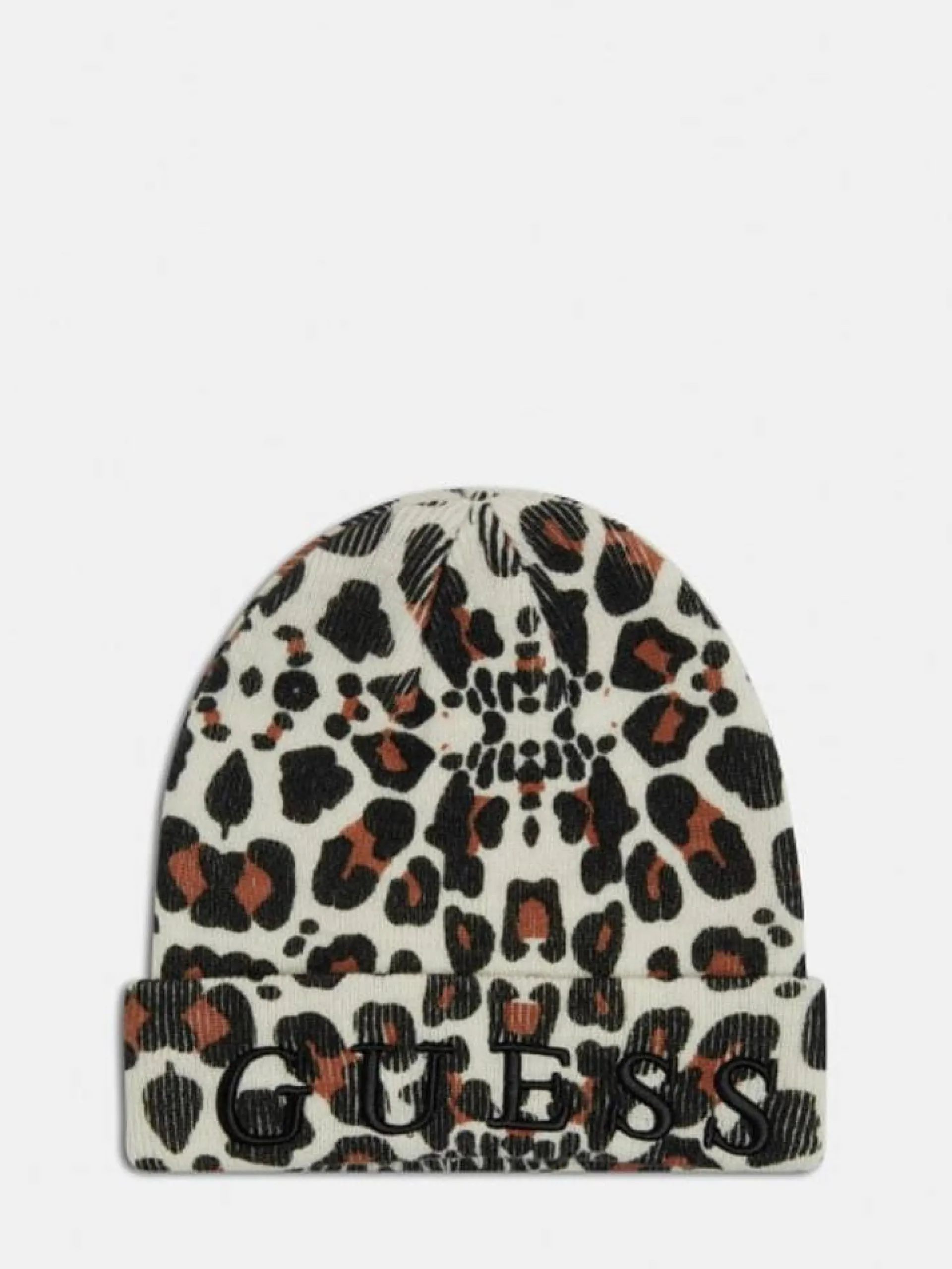 GUESS Cappelli*Cappello con risvolto da bambina beige leopardato H0YZ00Z1RK0