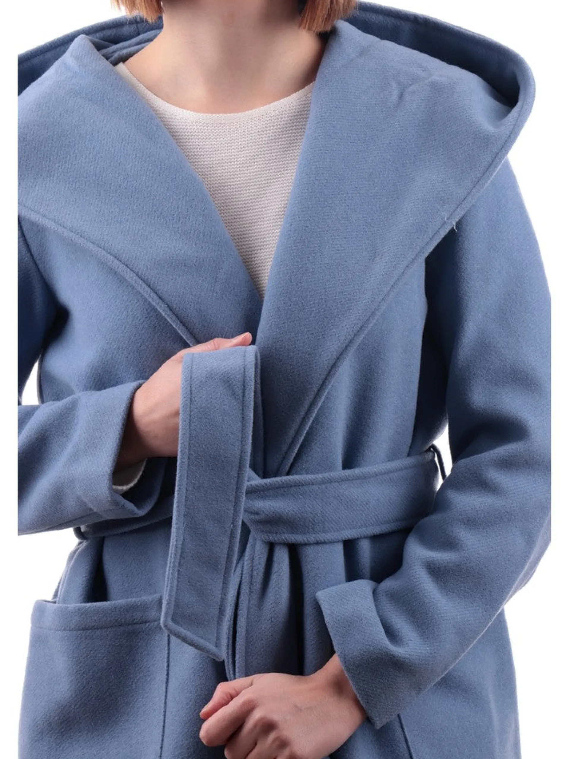 ANIS Cappotti*Cappotto azzurro da donna 2171601