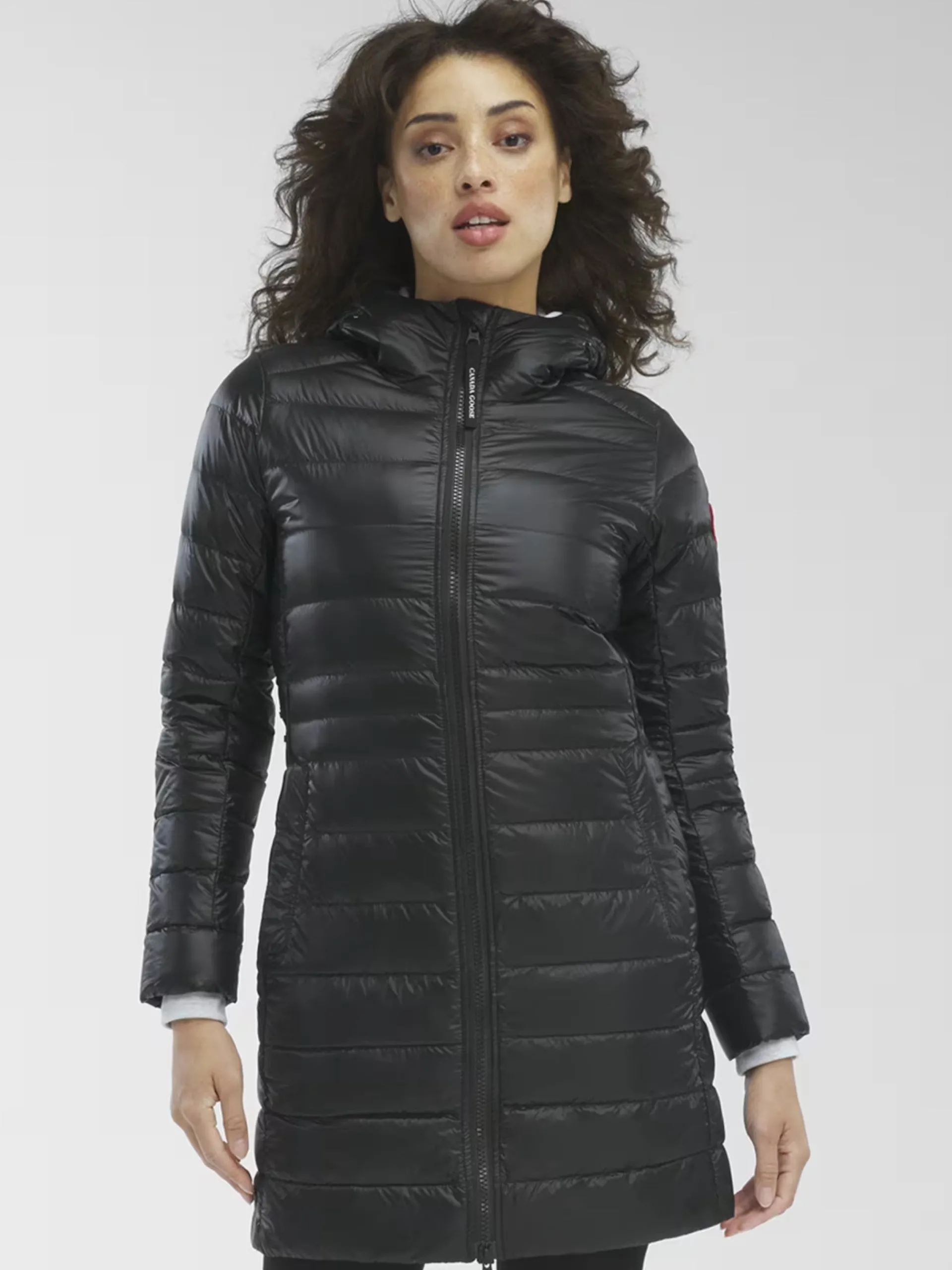 CANADA GOOSE Giubbotti*Cappotto Cypress Hooded Jacket nero da donna 2235