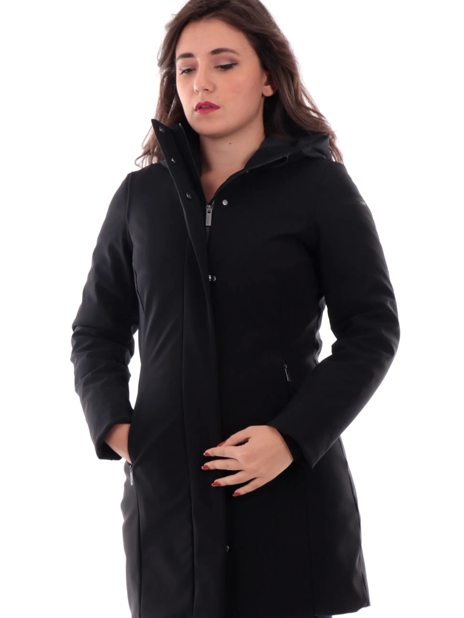RRD Giubbotti*Cappotto Winter Long Wom nero da donna W24502