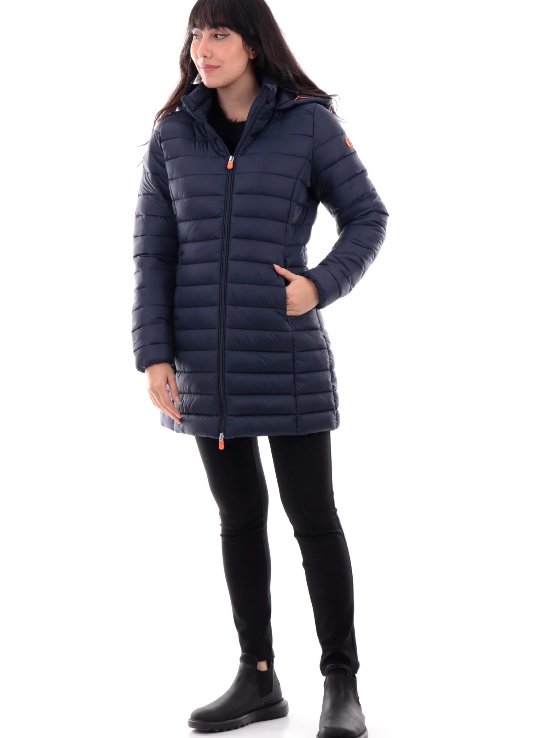 SAVE THE DUCK Giubbotti*Cappotto Carol blu da donna D47180WGIGA19