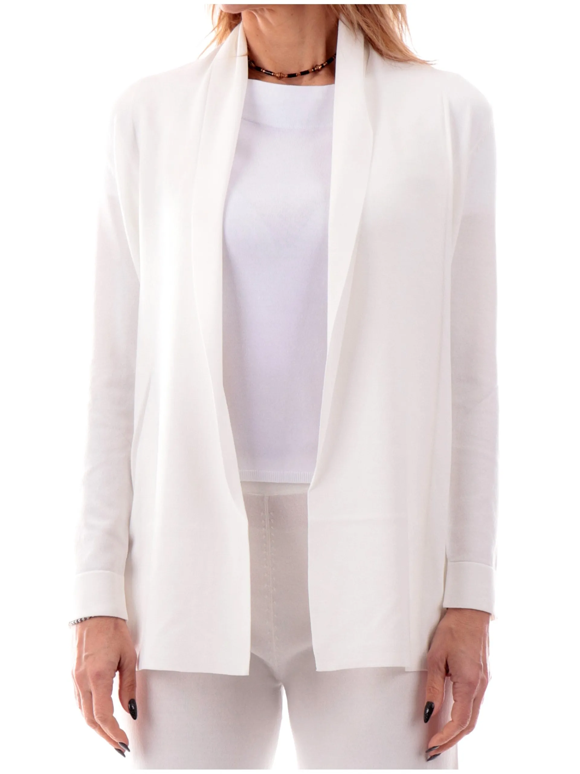 ANIS Maglie*Cardigan White bianco da donna 251W6001