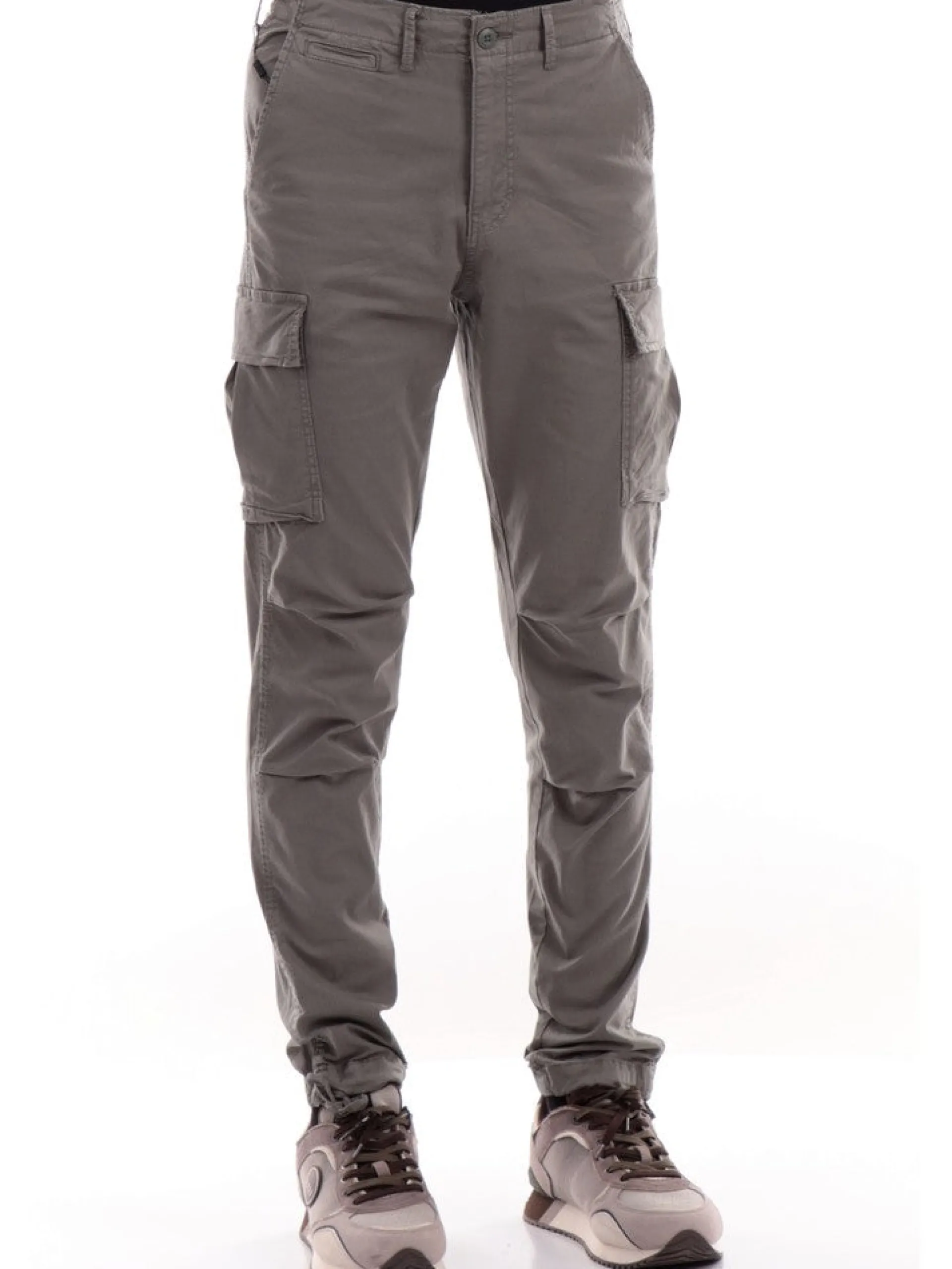 JACK&JONES Pantaloni*Cargo Jack Jones verdi da uomo 12216664