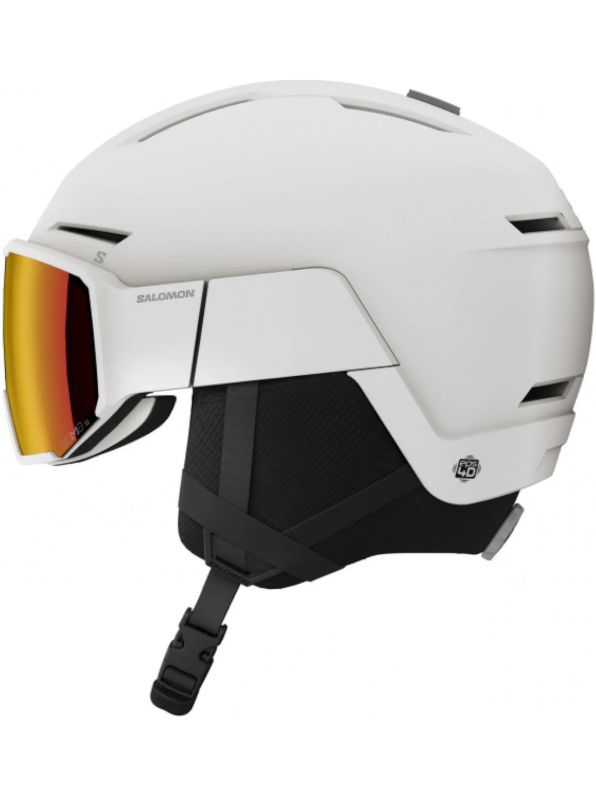 SALOMON Attrezzatura*Casco sci bianco Osmo Sigma con maschera L47617
