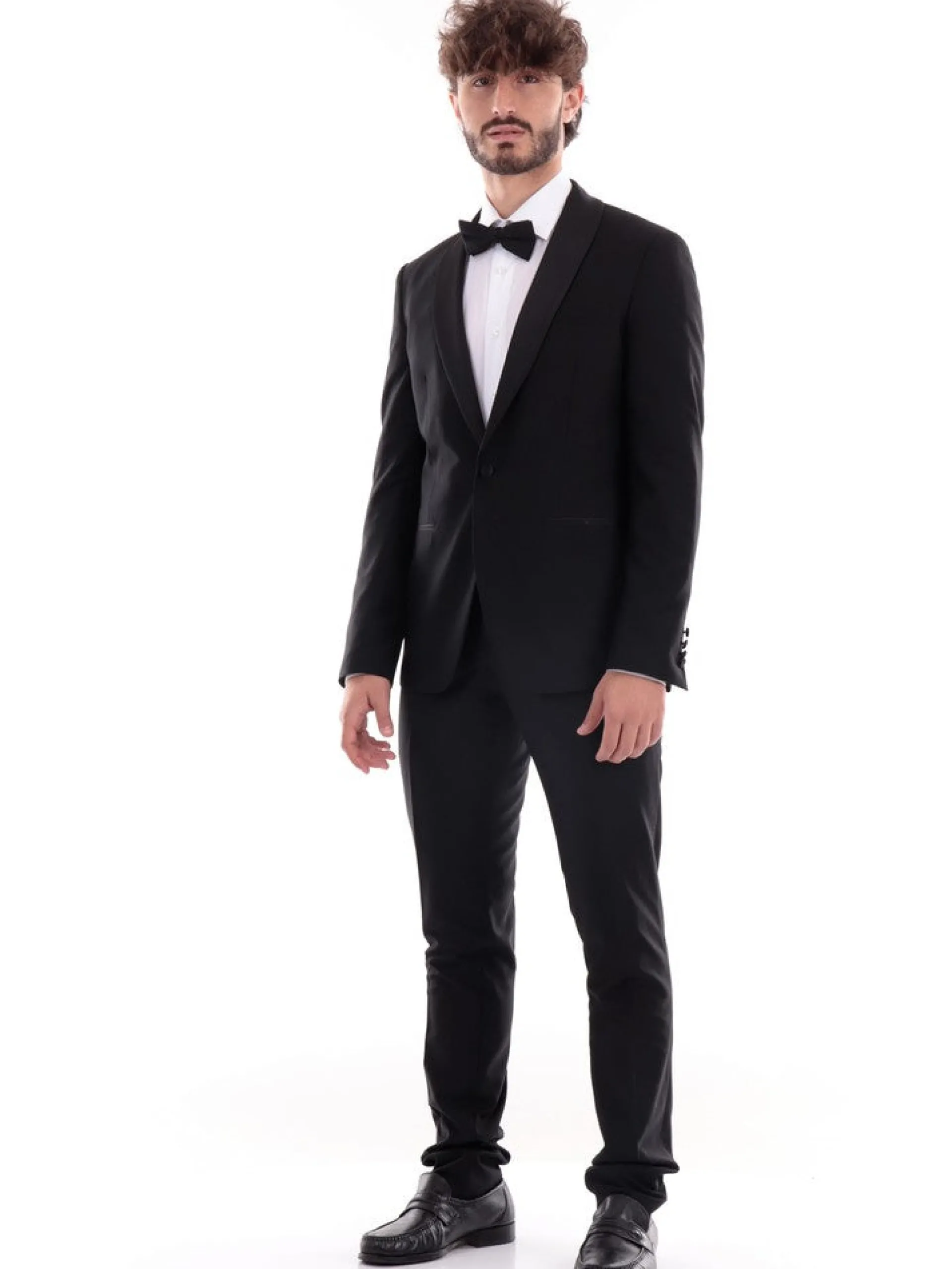 ALDO MARIA TESTA Completi*Completo nero da uomo LIPARI7