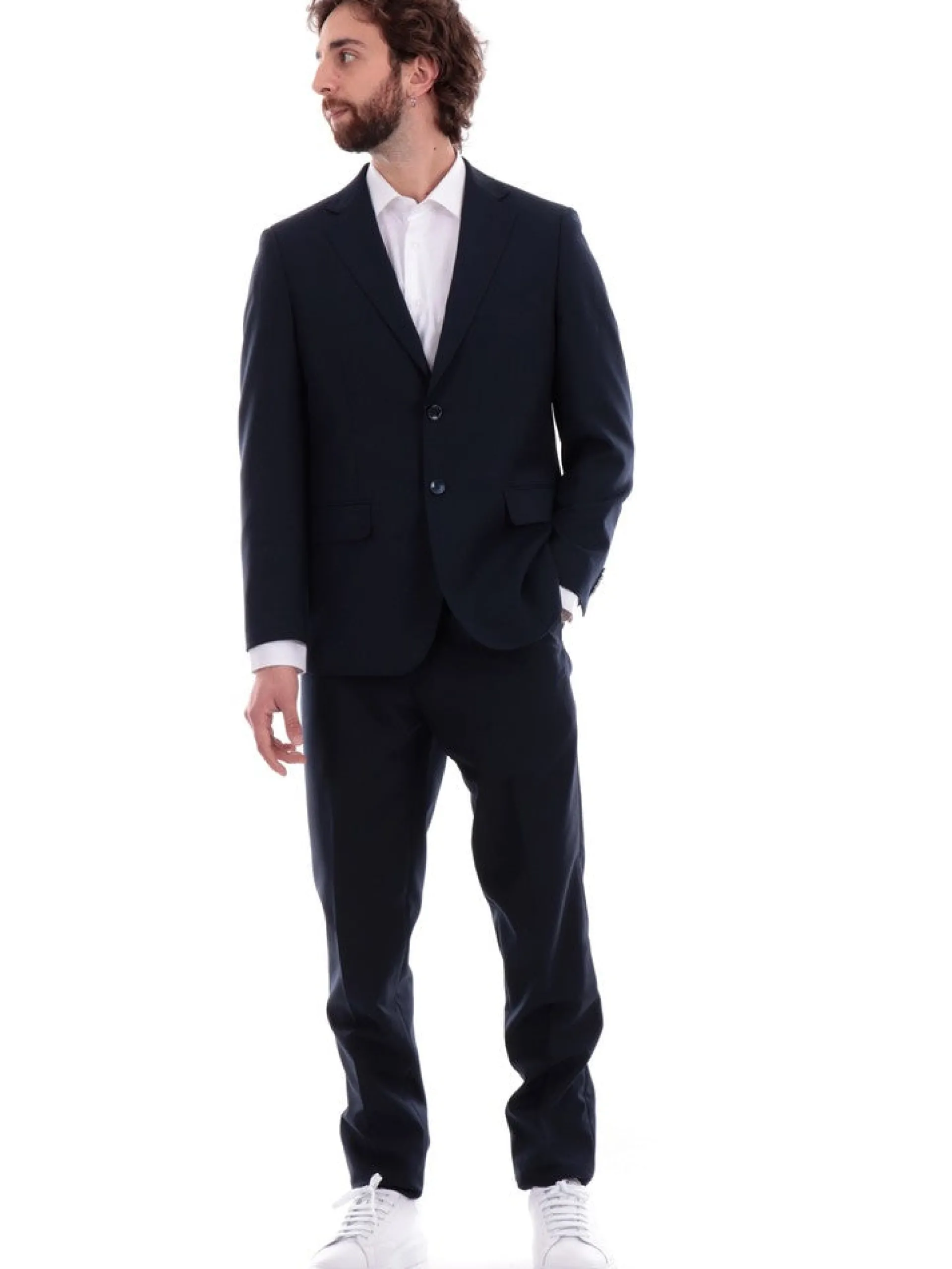 ALDO MARIA TESTA Completi*Completo blu da uomo Drop 4 AB200TR100
