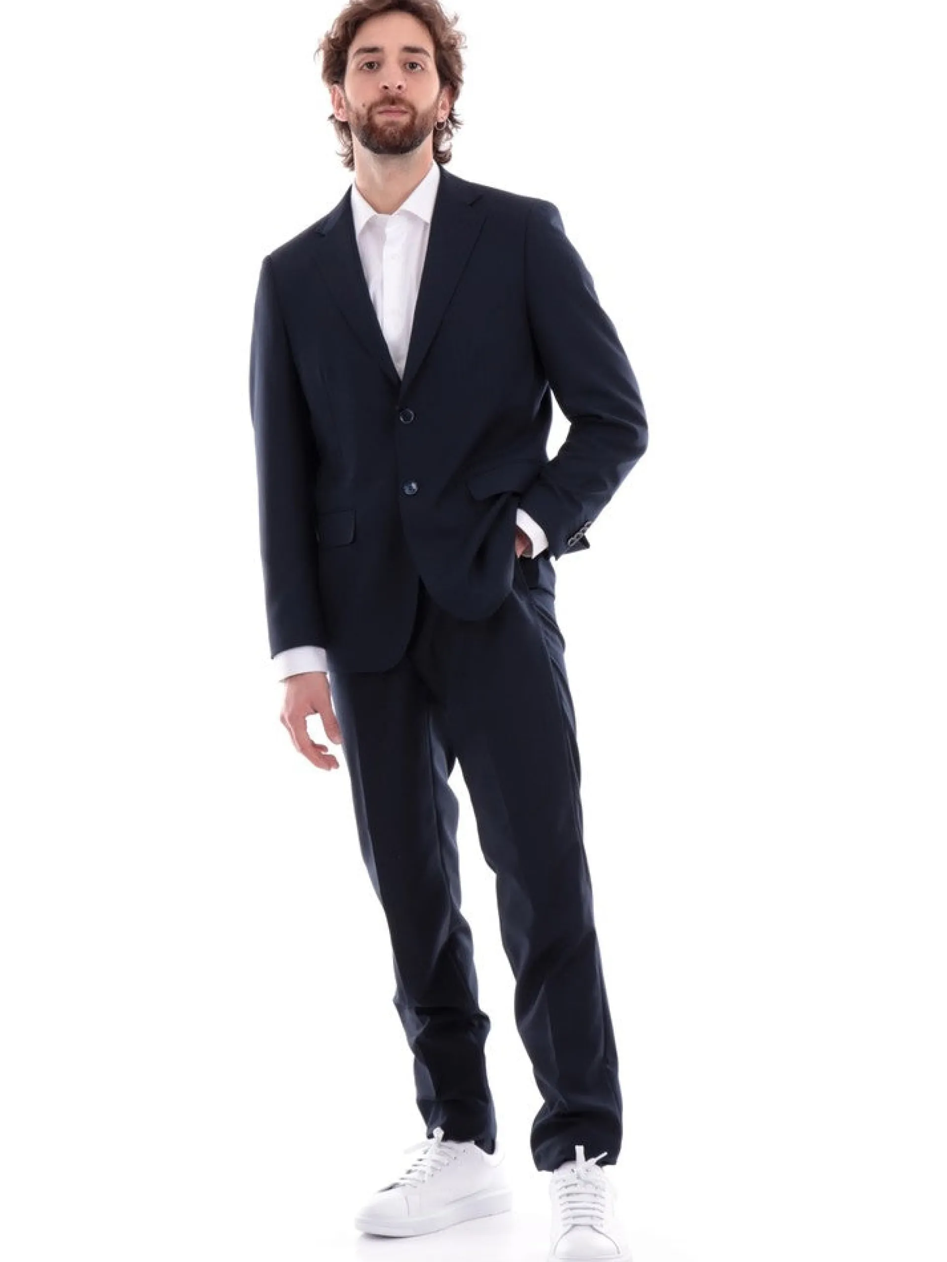 ALDO MARIA TESTA Completi*Completo blu da uomo Drop 4 AB200TR100
