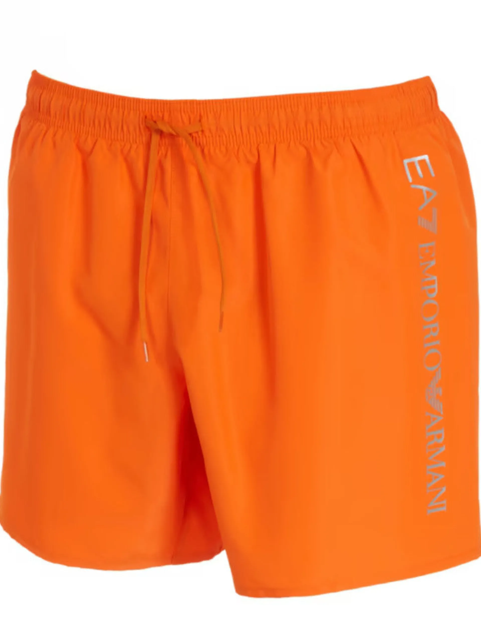 EMPORIO ARMANI 7 Boxer*Costume EA7 arancione da Uomo con logo argentato 902035CC720