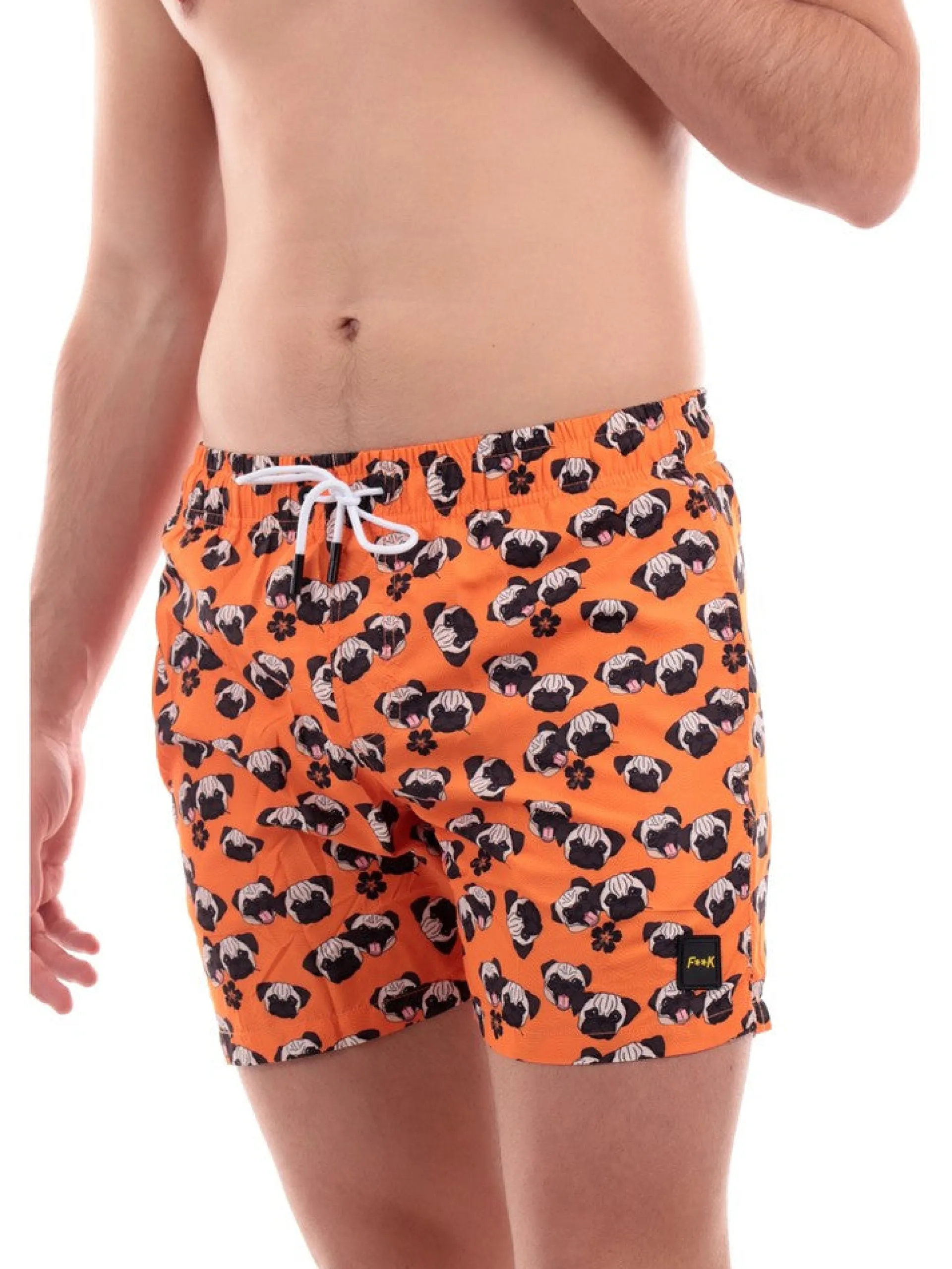 EFFEK Boxer*Costume arancione da uomo 2093U