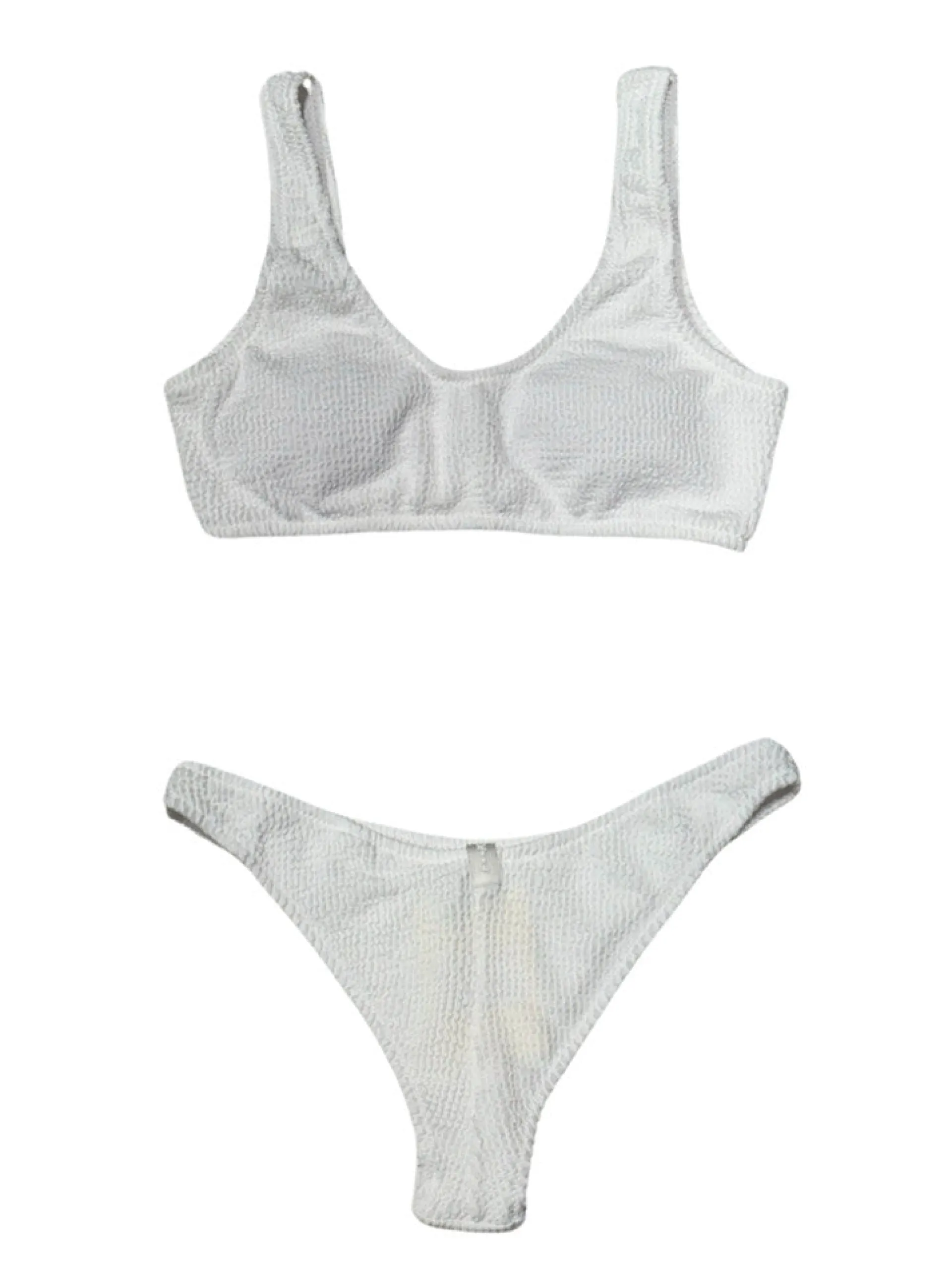 EFFEK Bikini*Costume donna bianco top e americano 0906WH+0924WH