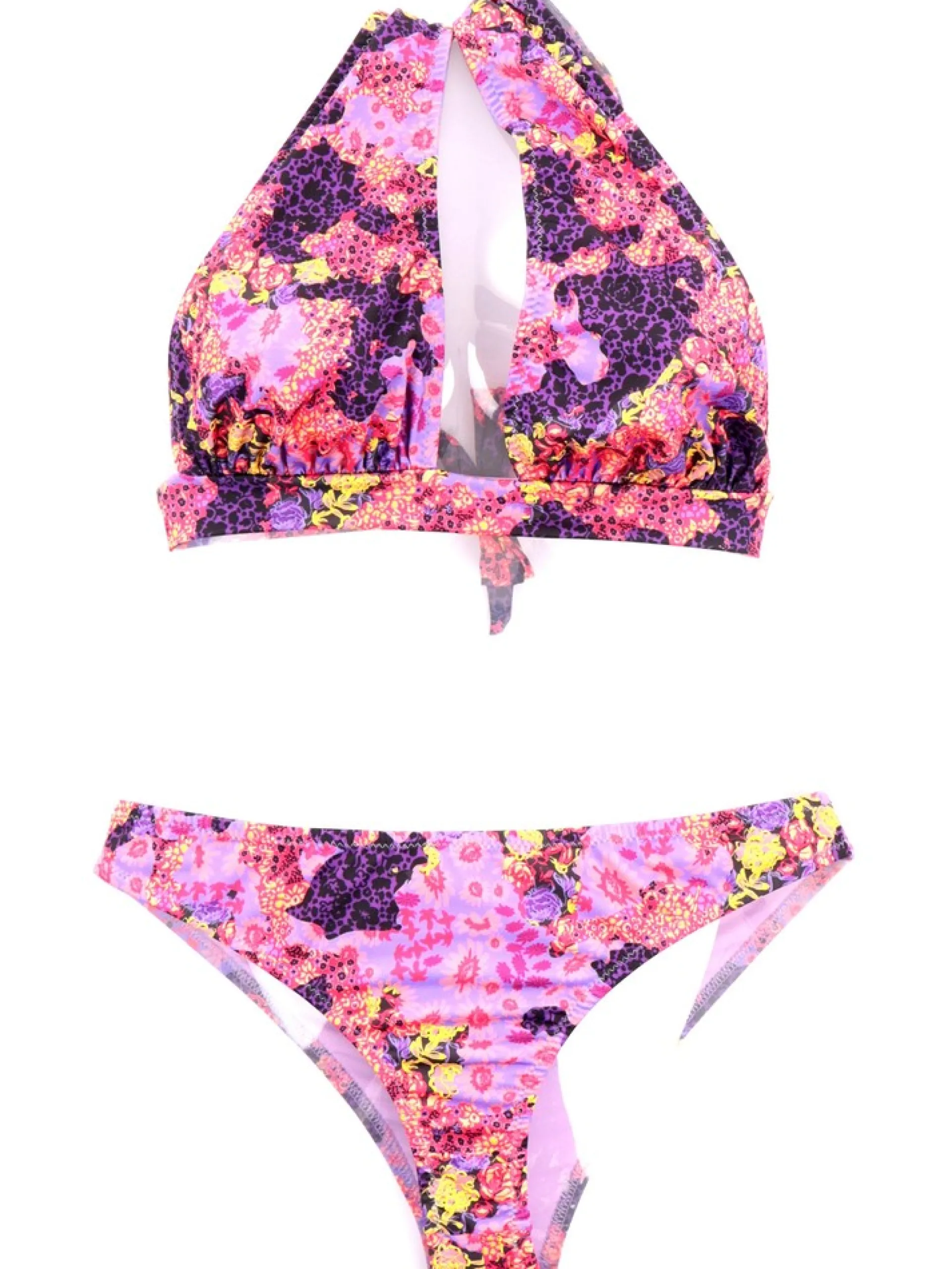 EFFEK Bikini*Costume Donna viola a triangolo fisso 0532X1