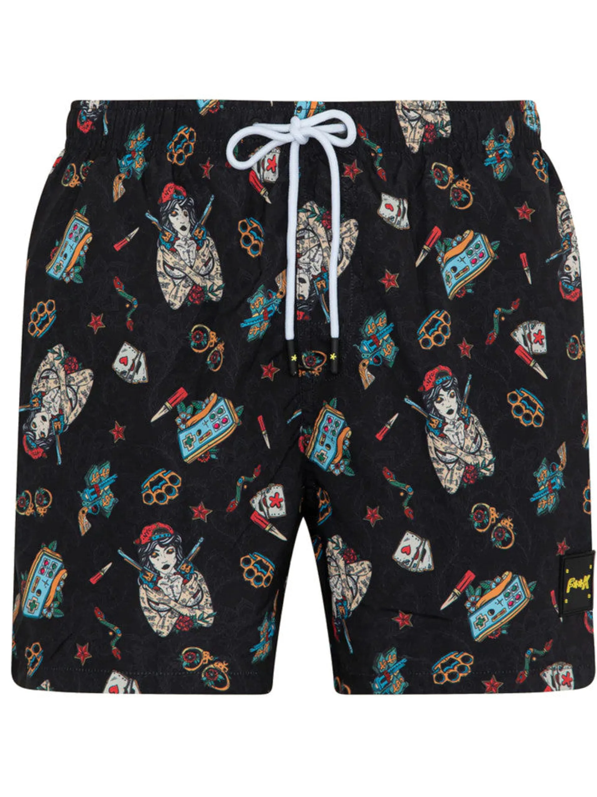 EFFEK Boxer*Costume mare urban nero da uomo 2060