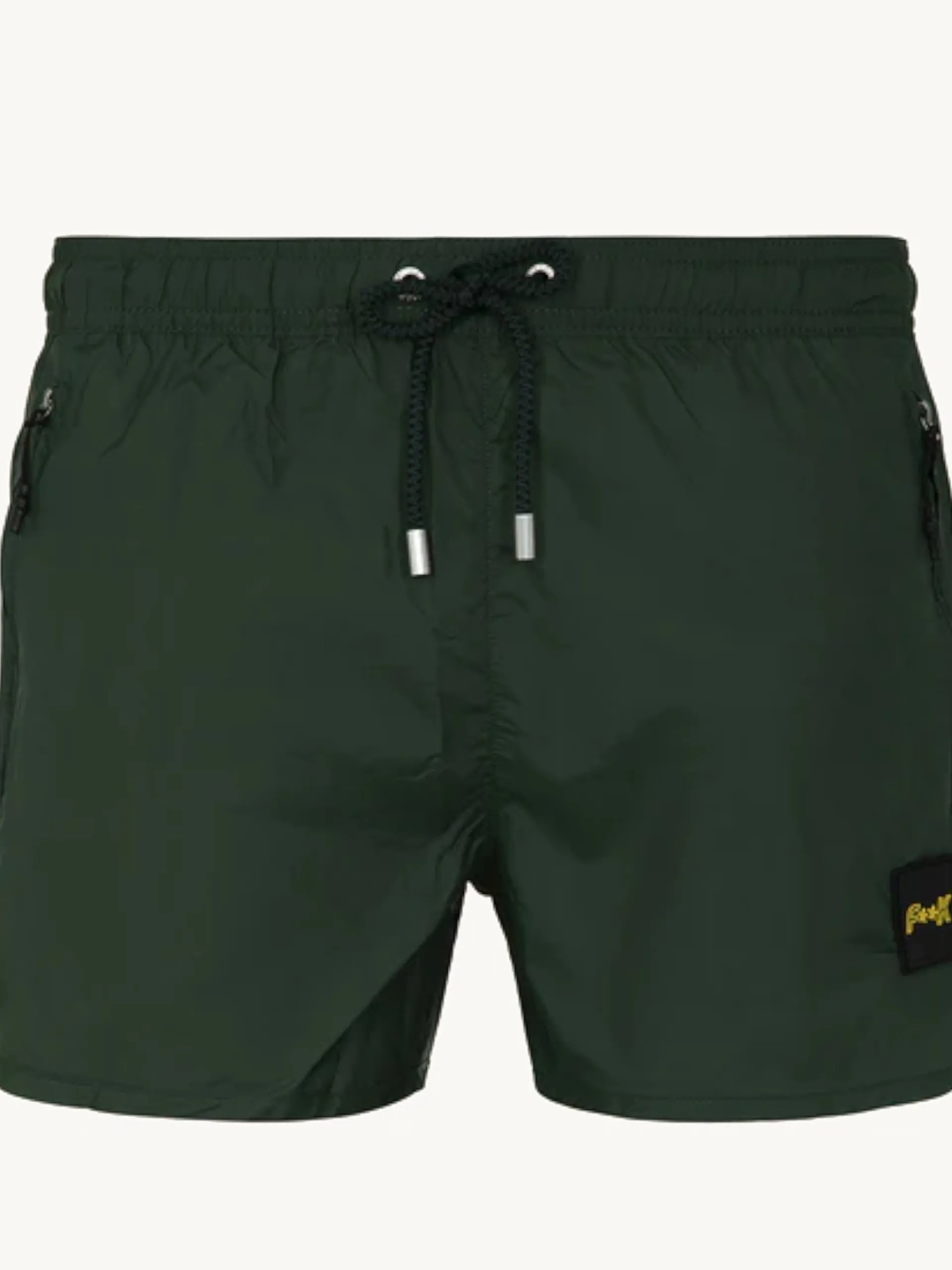 EFFEK Boxer*Costume mare verde da uomo patch gommato M01BU03