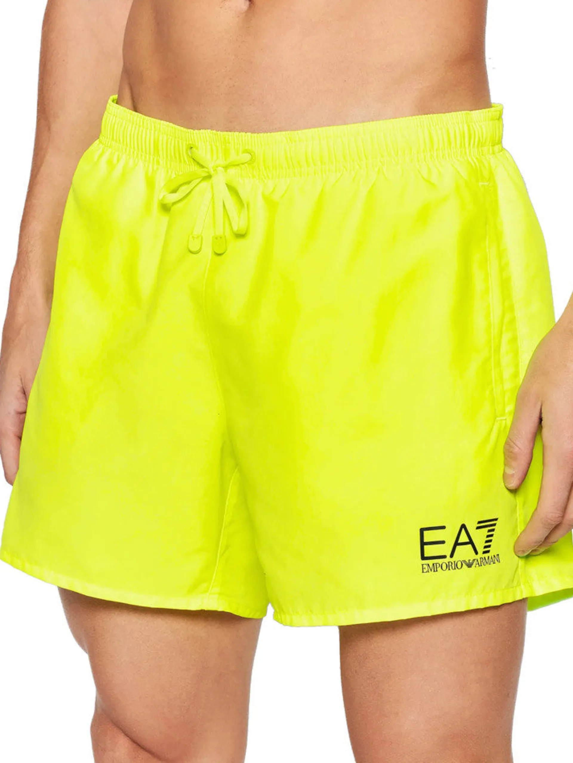 EMPORIO ARMANI 7 Boxer*Costume mare Emporio Armani giallo da uomo boxer 902000CC721