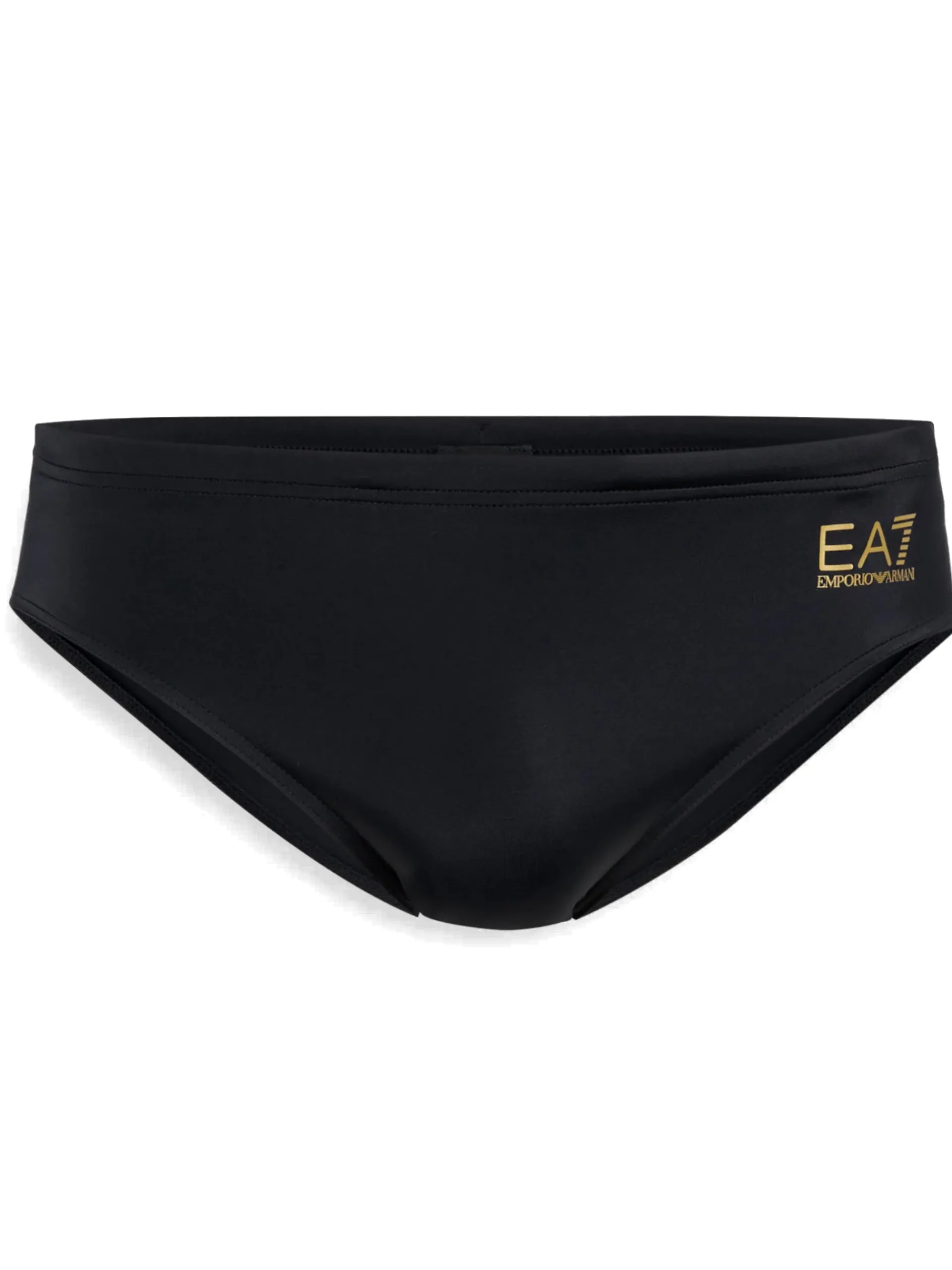 EMPORIO ARMANI 7 Slip*Costume mare Emporio Armani EA7 slip nero da uomo logo dorato 7M000501AF14514