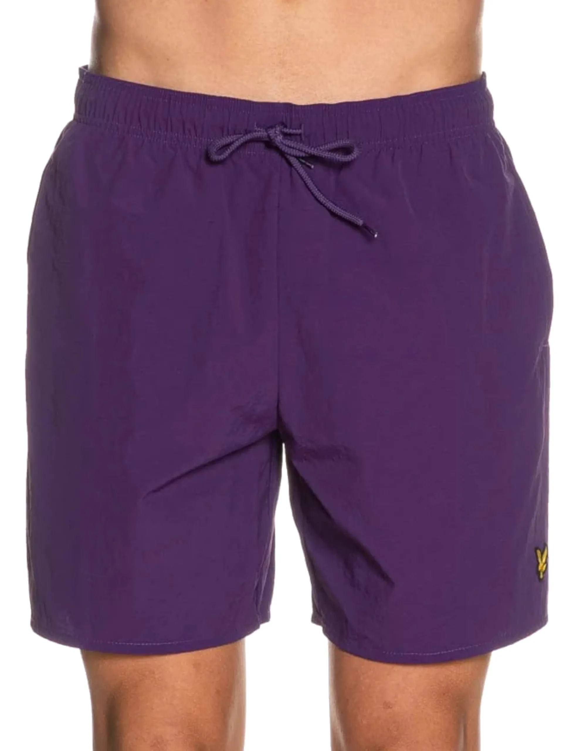 LYLE & SCOTT Boxer*Costume mare Lyle Scott viola da uomo Plain Swim SH1204VB