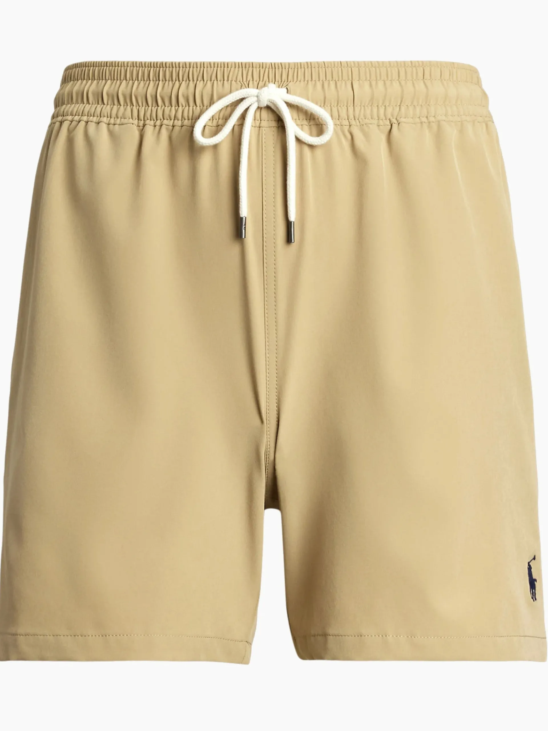 RALPH LAUREN Boxer*Costume mare beige da uomo logo ricamato 710957782