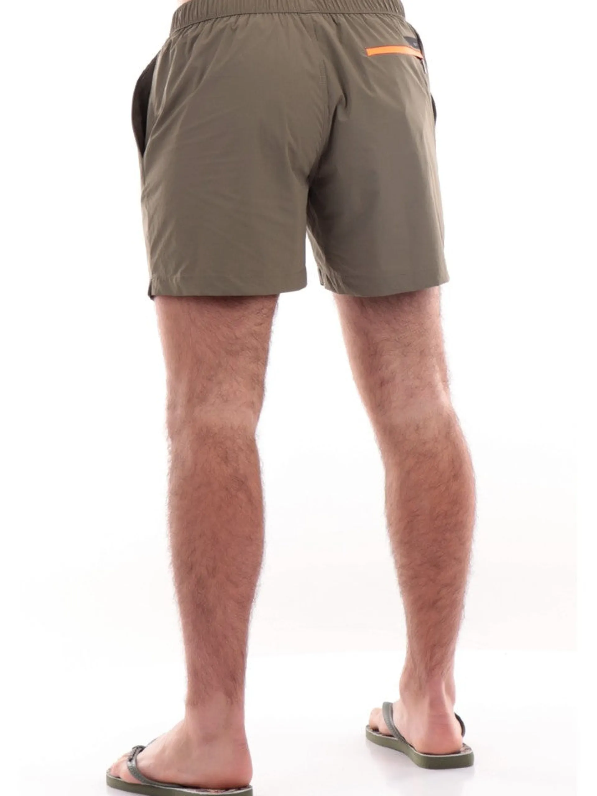RRD Boxer*Costume mare verde militare da uomo, modello Urban Tramontana 23256