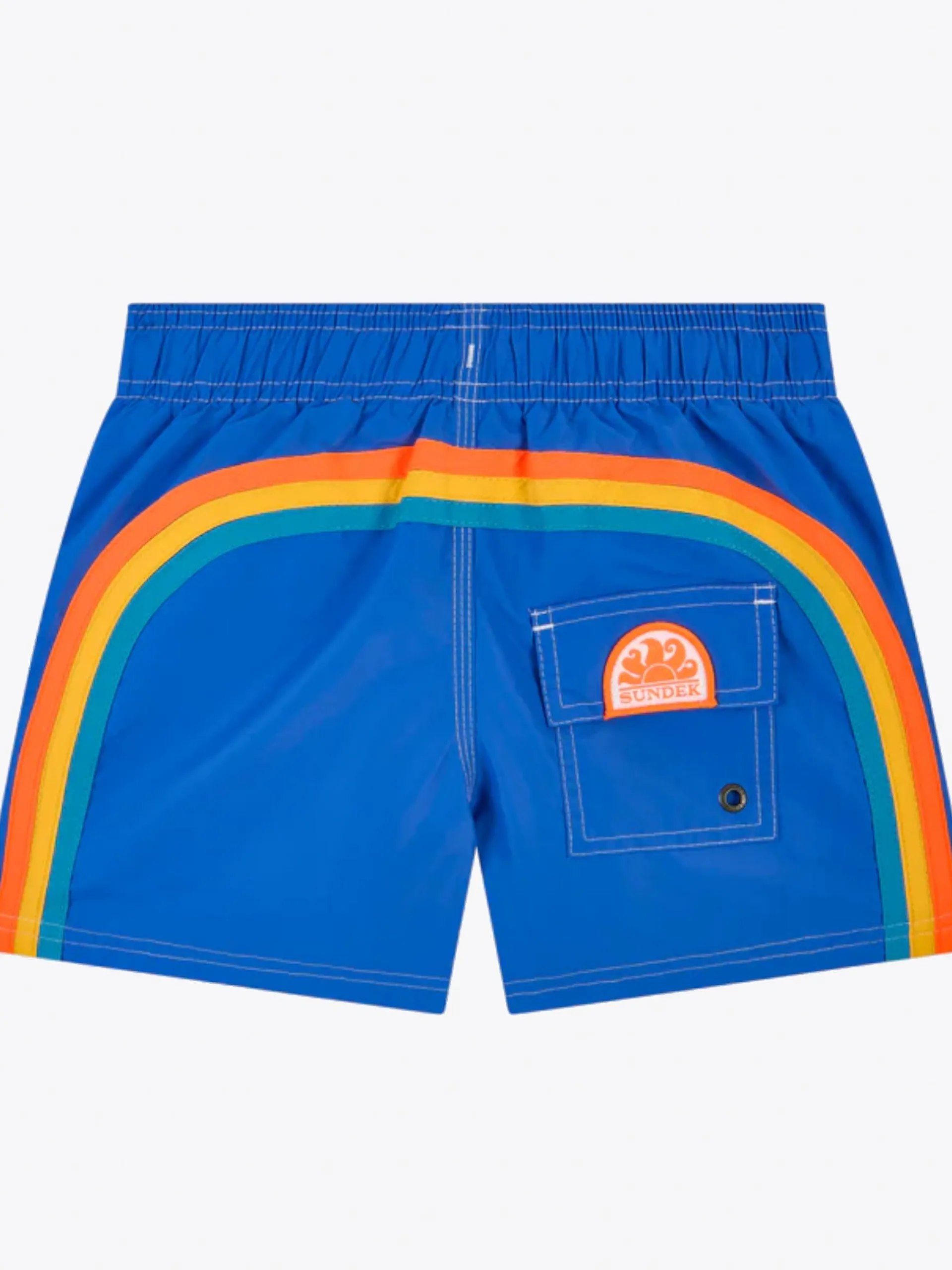 SUNDEK Costumi*Costume mare blu royale da uomo Boardshort B504BDTA100001