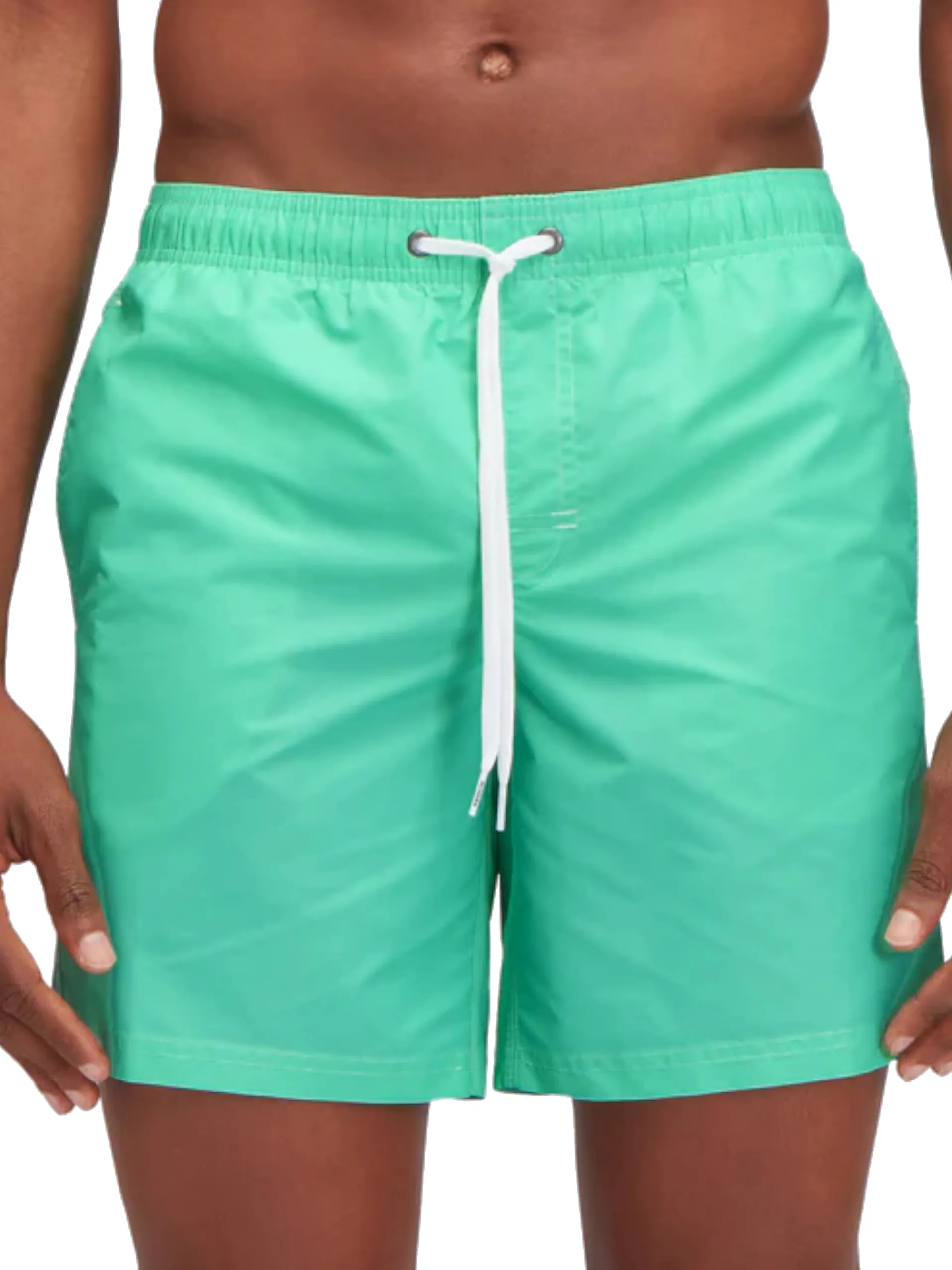 SUNDEK Boxer*Costume mare verde acqua da uomo Boardshort M504BDTA100