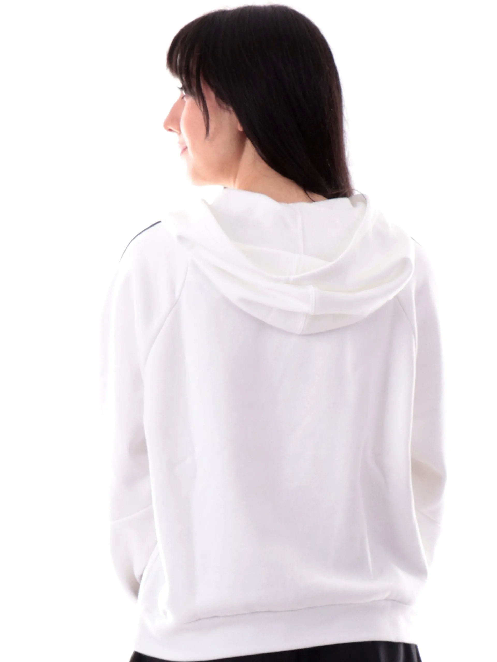 ADIDAS ORIGINALS Felpe*Felpa Adidas bianca da donna girocollo IR7508