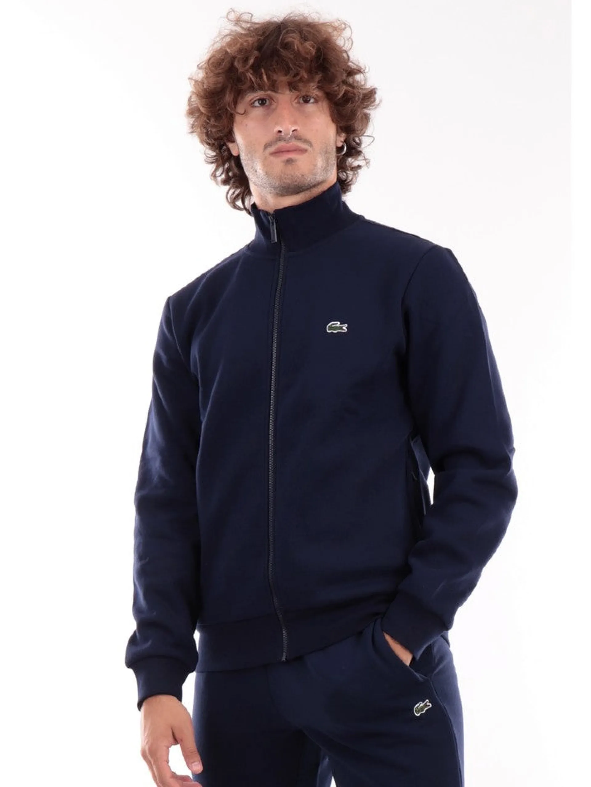 LACOSTE Felpe*Felpa blu da uomo SH9622